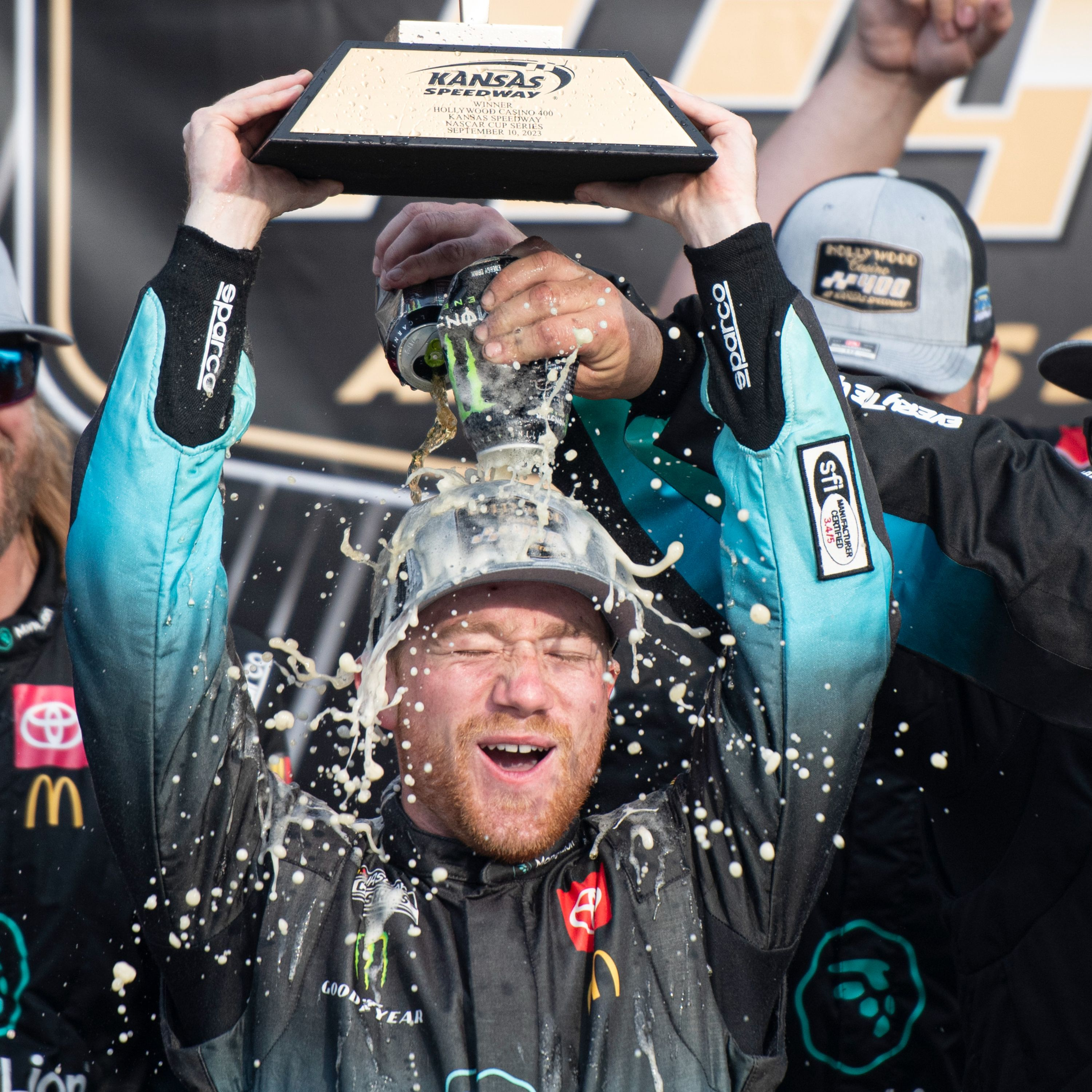 Kansas: Martin Truex Jr.’s disastrous playoff start; pivotal restarts and strategy calls; how it got away from Kyle Larson; some fire from Chase Elliott