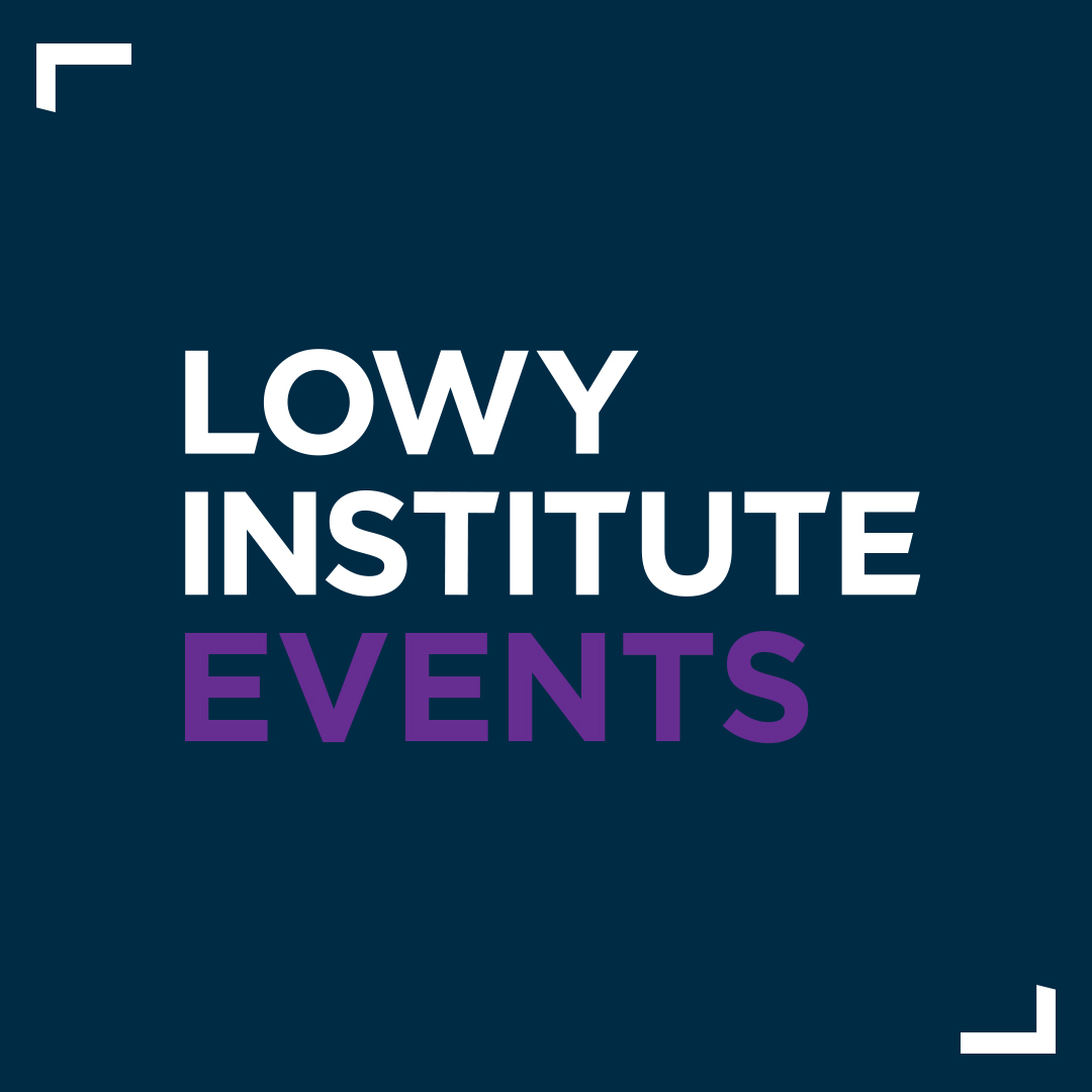 EVENT: The 2024 Lowy Interview with US National Security Adviser Jake Sullivan