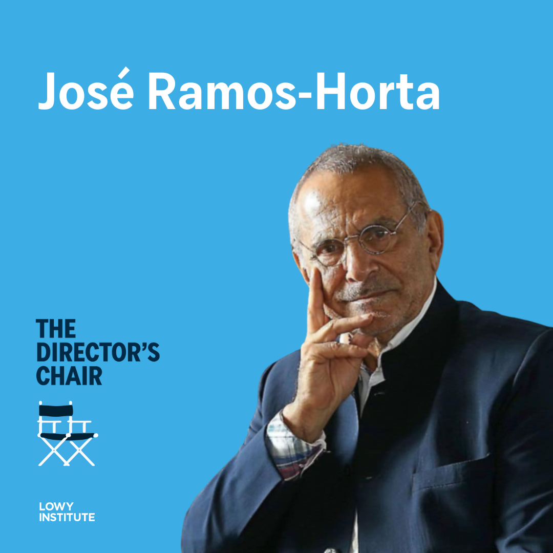 José Ramos-Horta on power politics, regional relationships and generational change