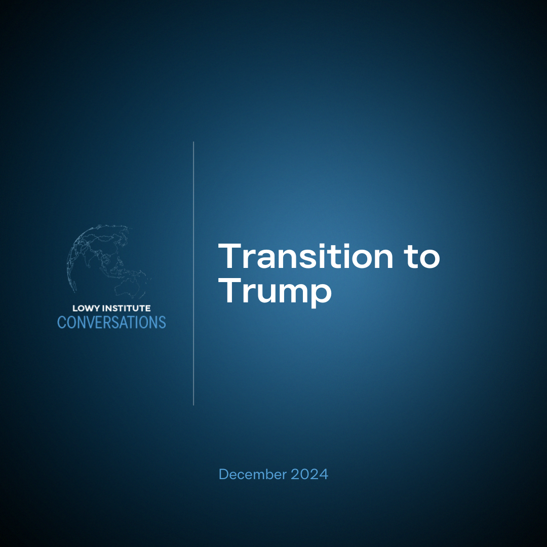 Conversations: Transition to Trump