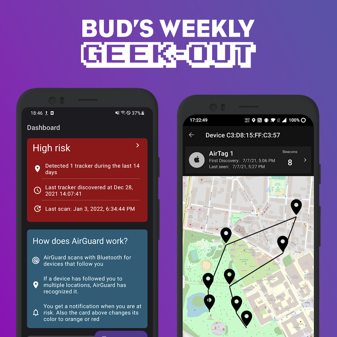 Bud's Weekly Geek-out! 20220302 - AirGuard