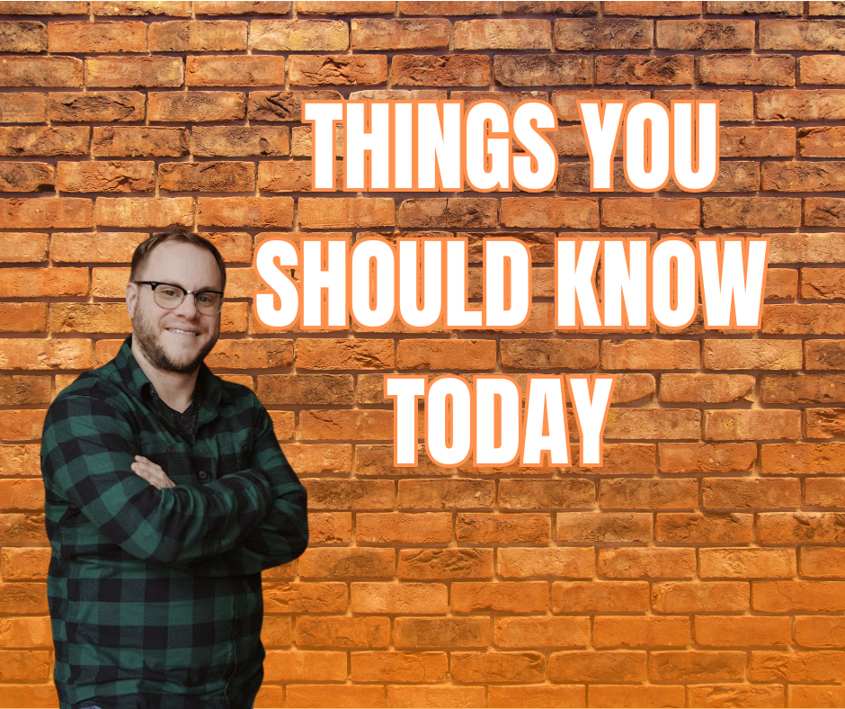 Things You Need To Know Feb1st 