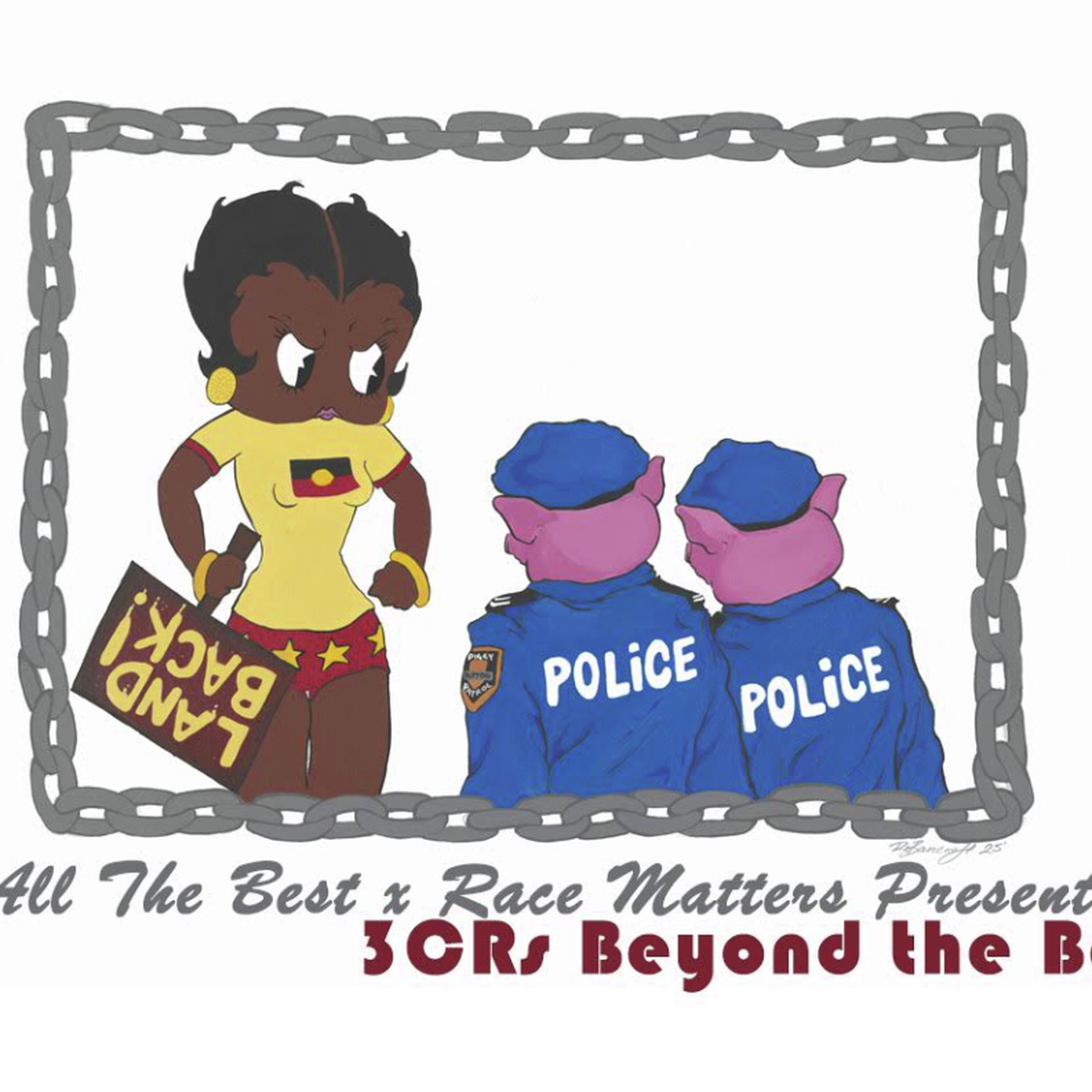 #204 All the Best & Race Matters Present: 3CRs Beyond the Bars Prison Radio episode artwork