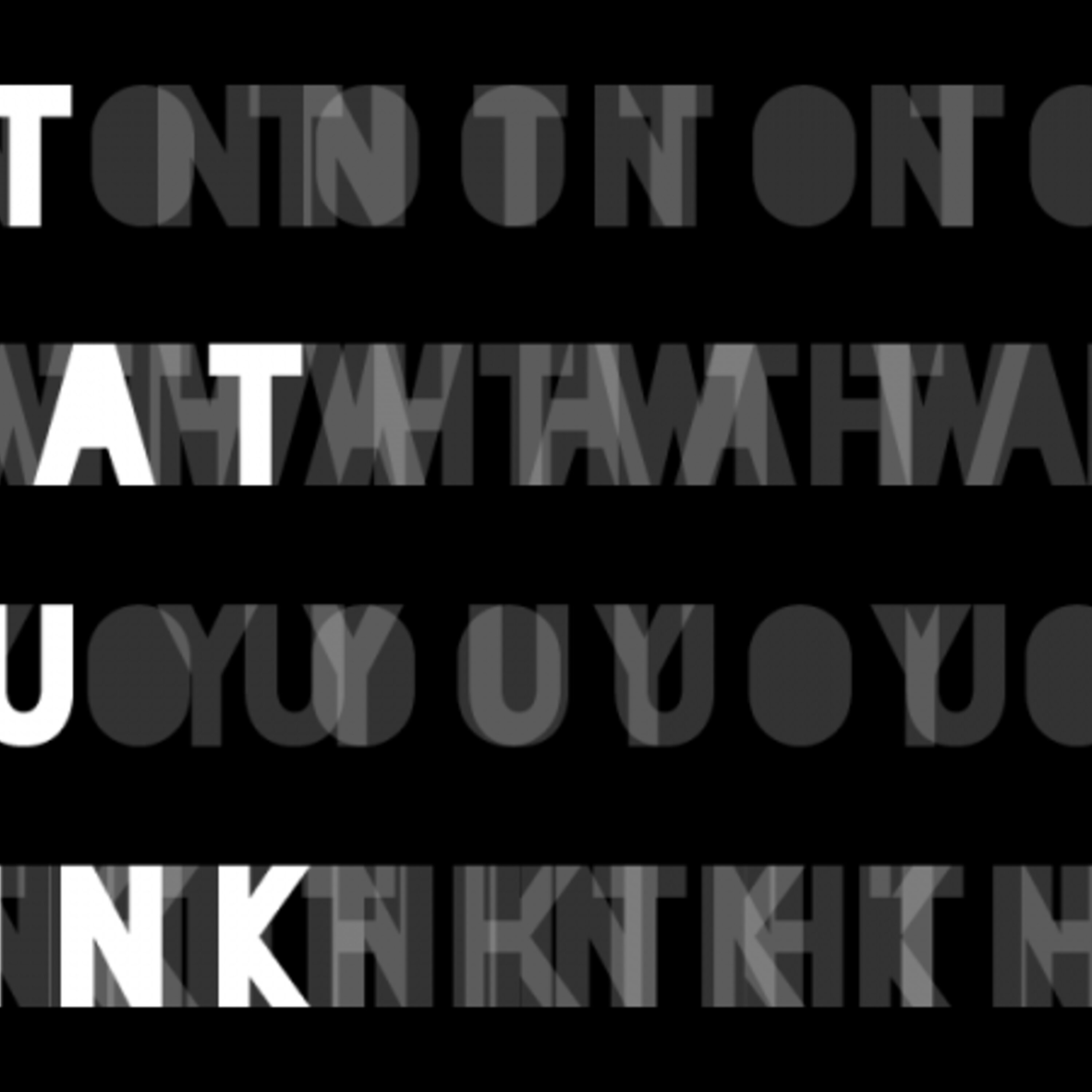 What is Not What You Think? (teaser)