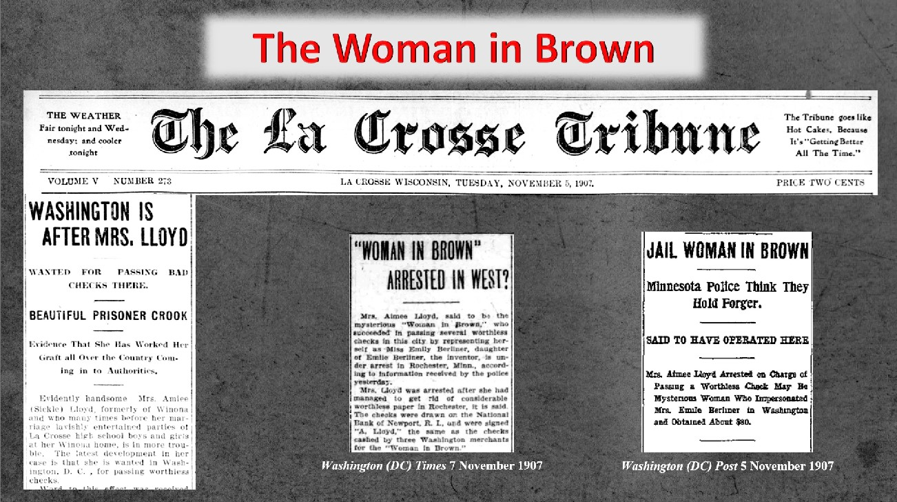 Dark La Crosse Stories Episode 58: The Woman in Brown