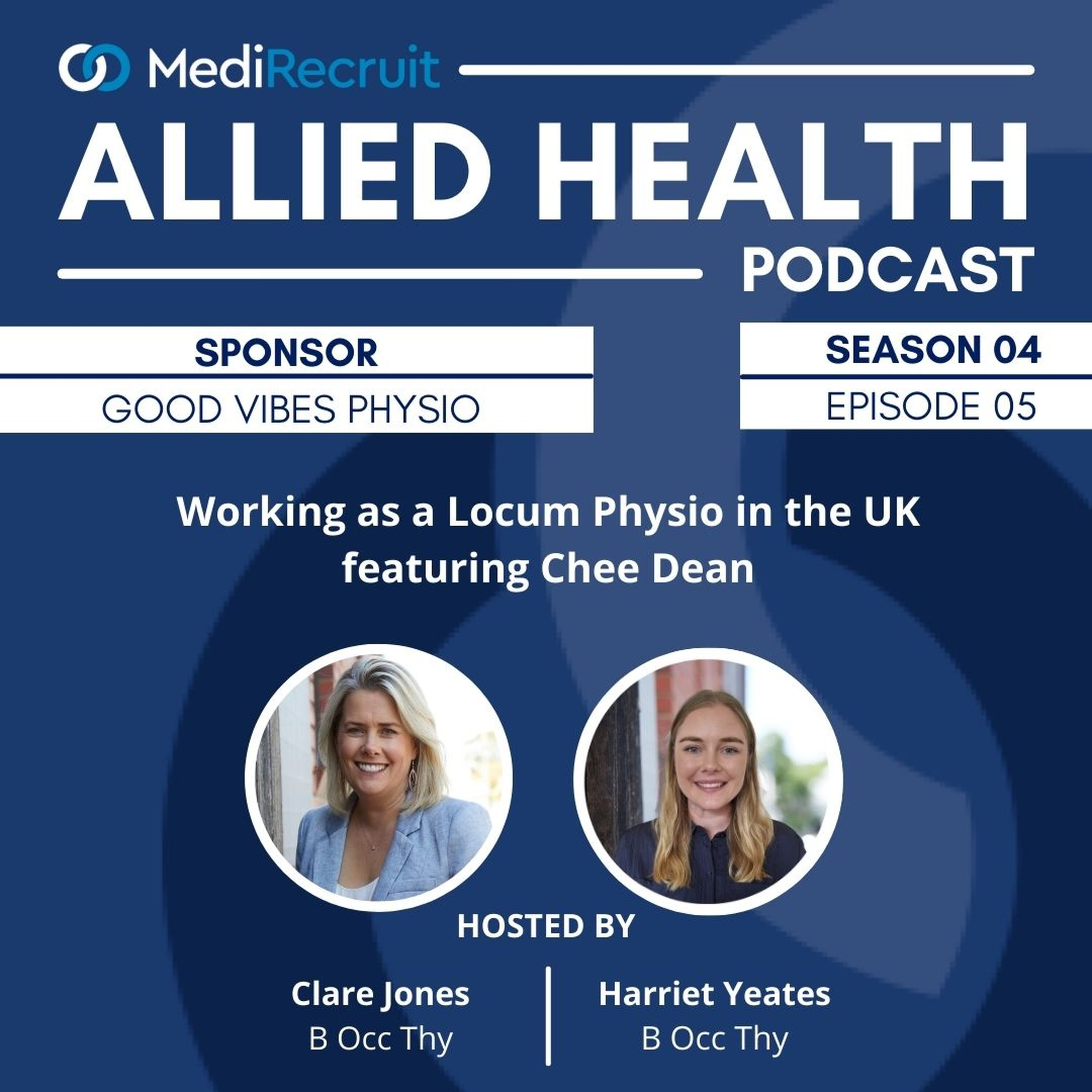 S4E5: Working as a Locum Physio in the UK, Featuring Chee Dean episode artwork