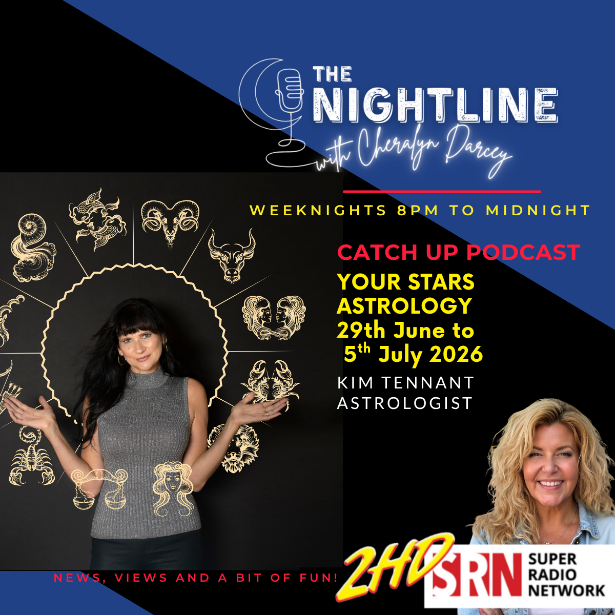 Your Stars with Kim Tennant 29 June 2026 episode artwork