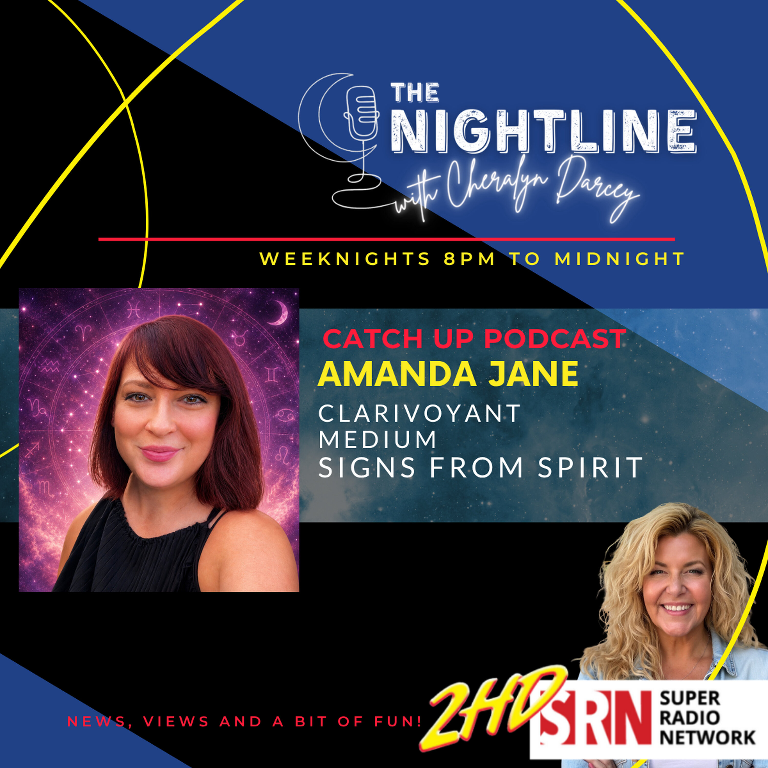 Amanda Jane Clairvoyant Medium: Story and then Listener's Questions 17 July 2026