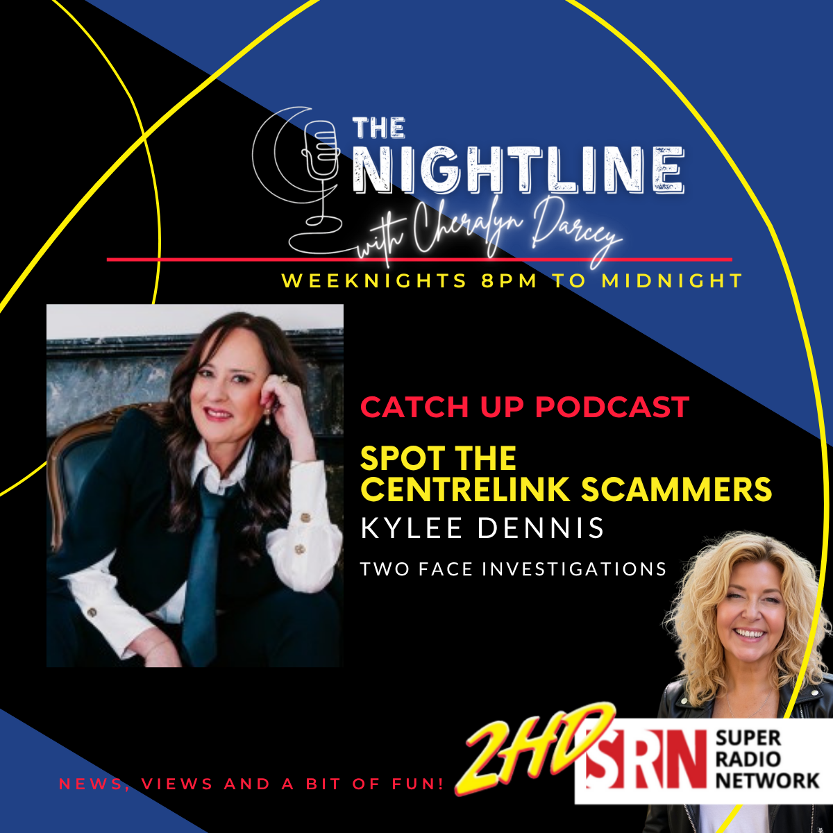 🕵️‍♀️ SPOT THE CENTERLINK SCAMMERS, with Kylee Dennis Private Investigator 08 May 2026 episode artwork
