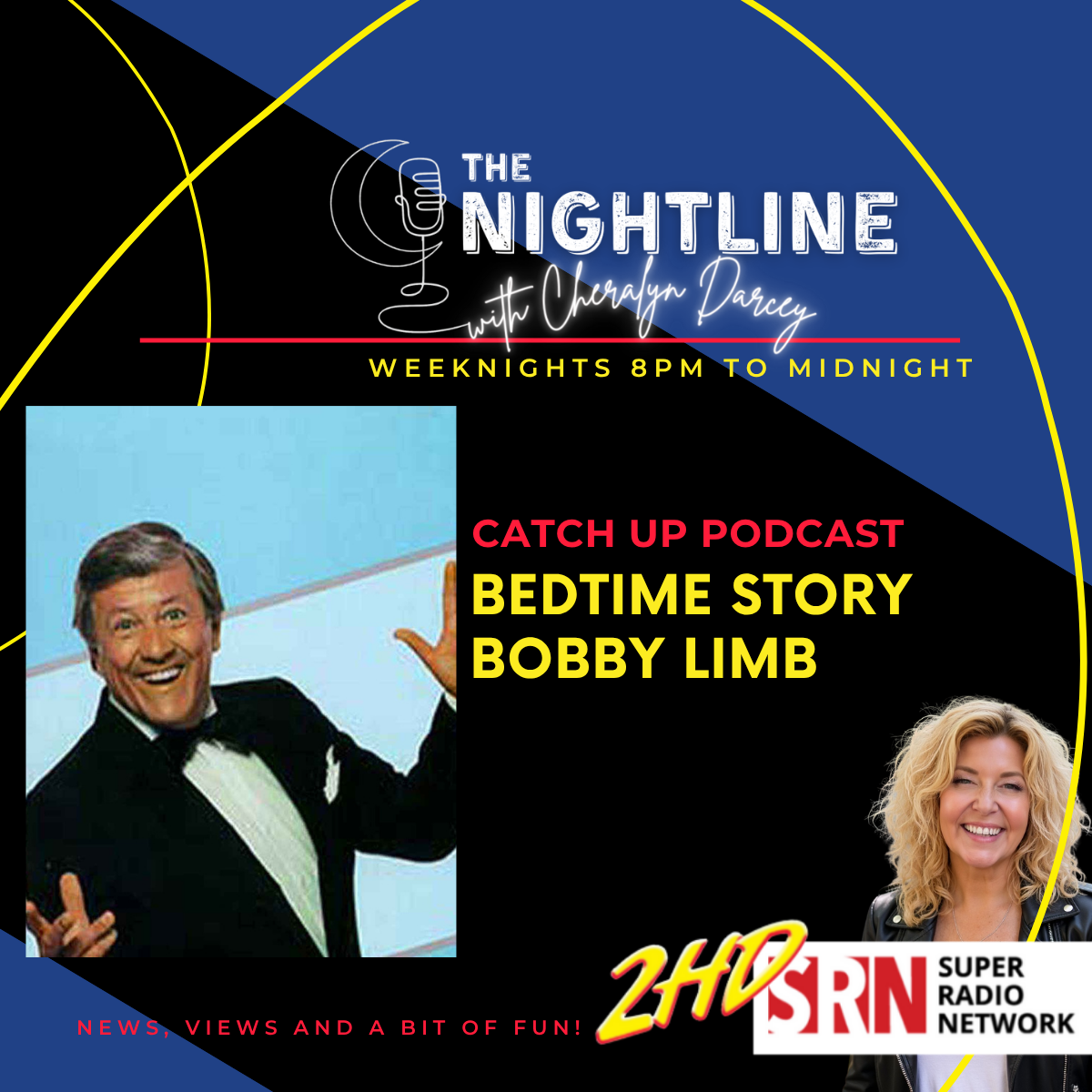 BEDTIME STORY: Bobby Limb 15 June 2026 episode artwork