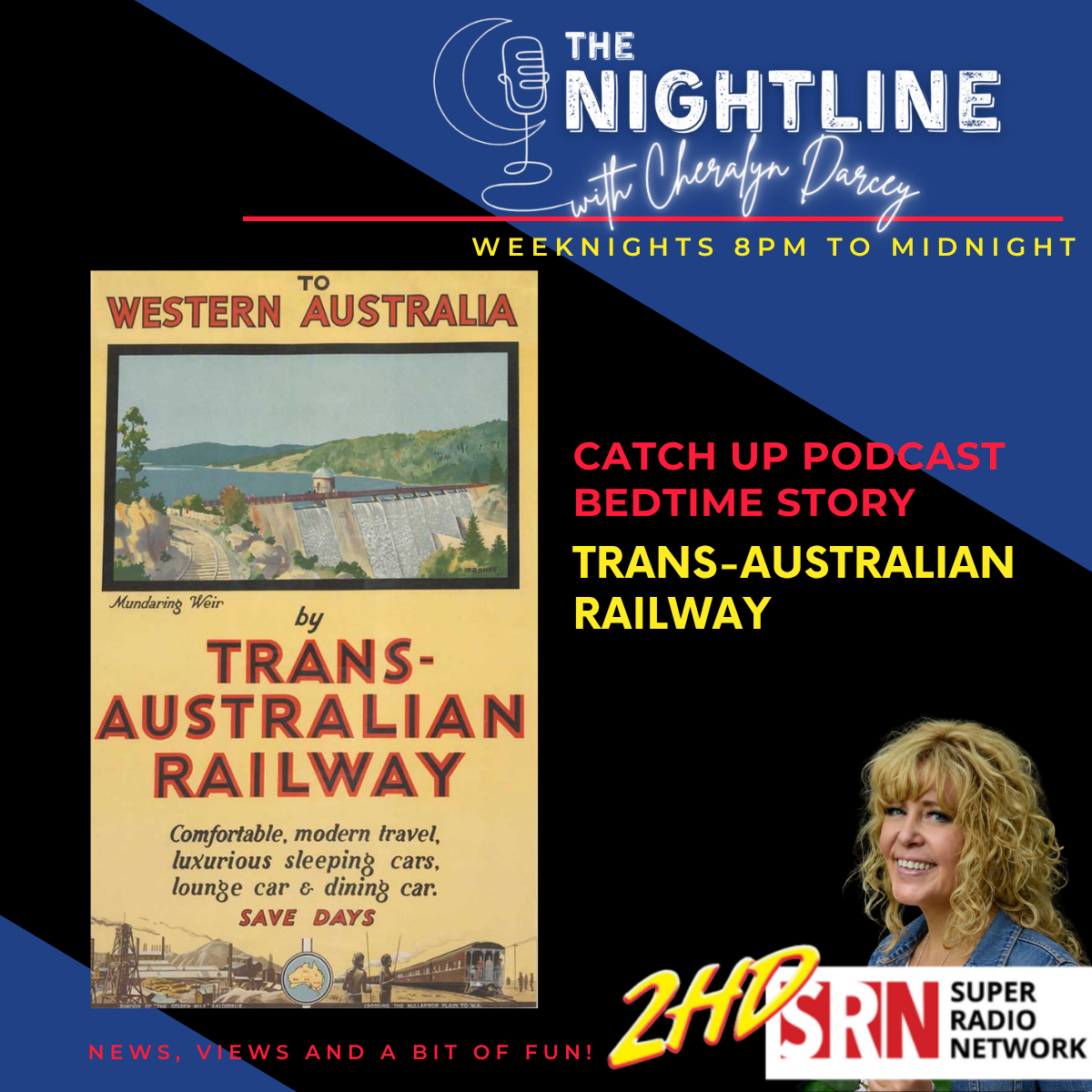BEDTIME STORY: Trans Australian Railway