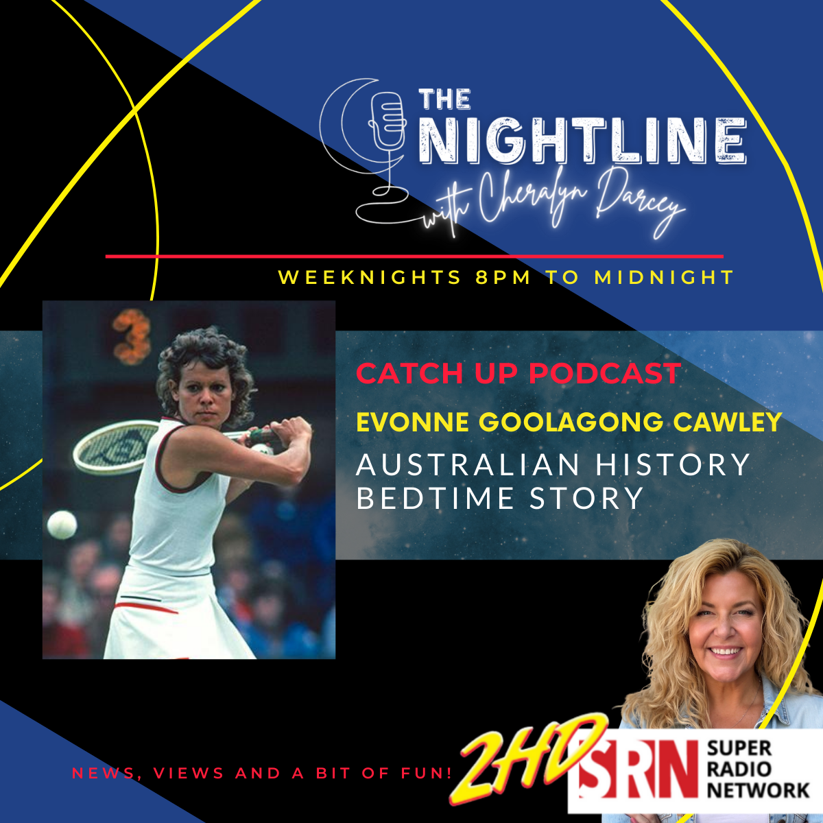 BEDTIME STORY: Evonne Goolagong Cawley episode artwork