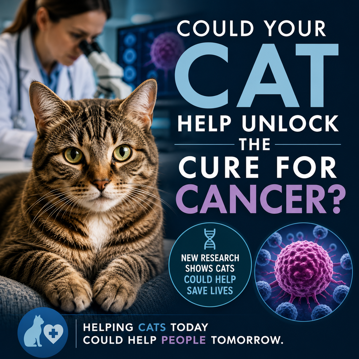 Cat News: Could Your Cat Help Unlock the Cure for Cancer? 22 July 2026