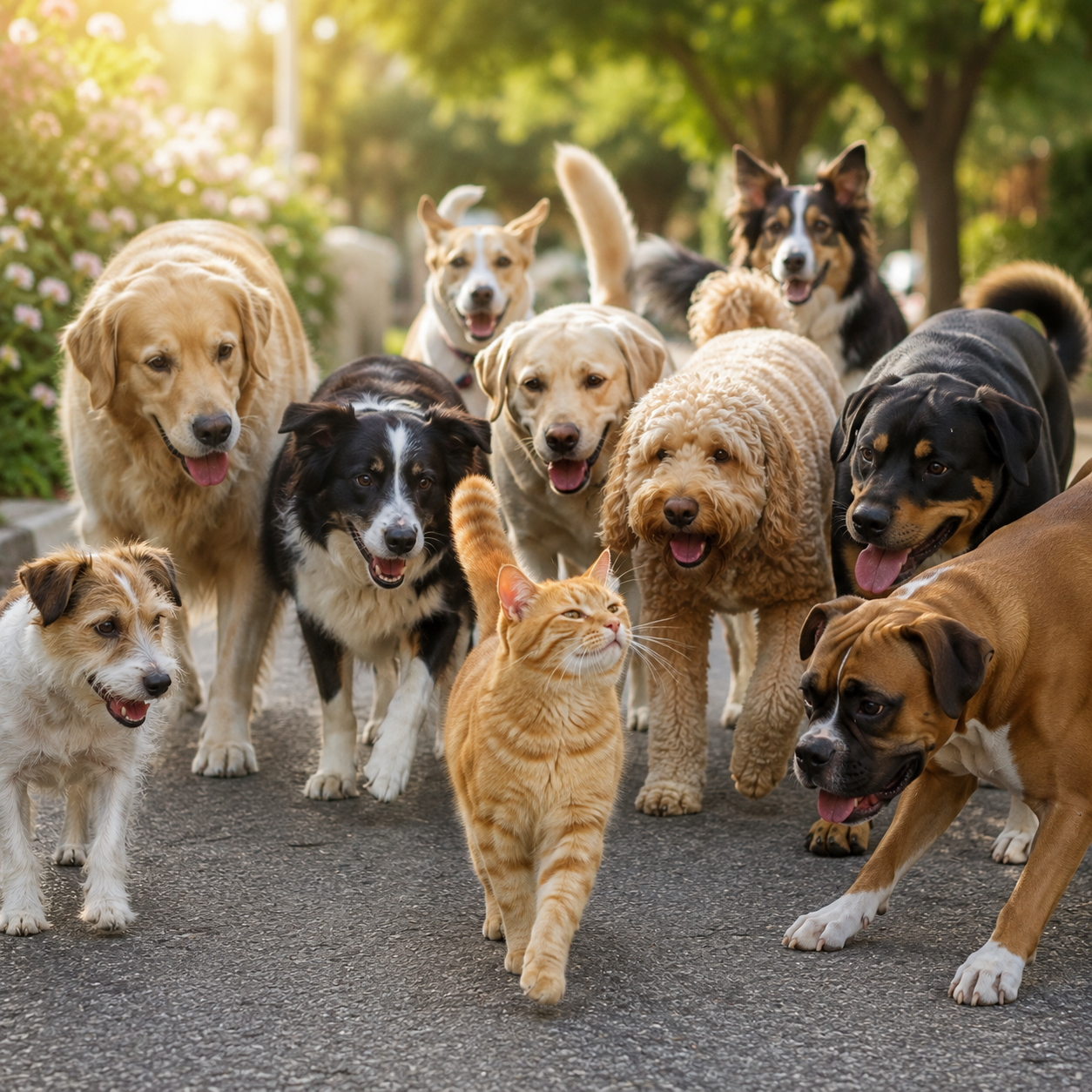 Cat News: One Orange Cat vs Ten Dogs: Charlie Wasn’t Backing Down! 31 August 2026