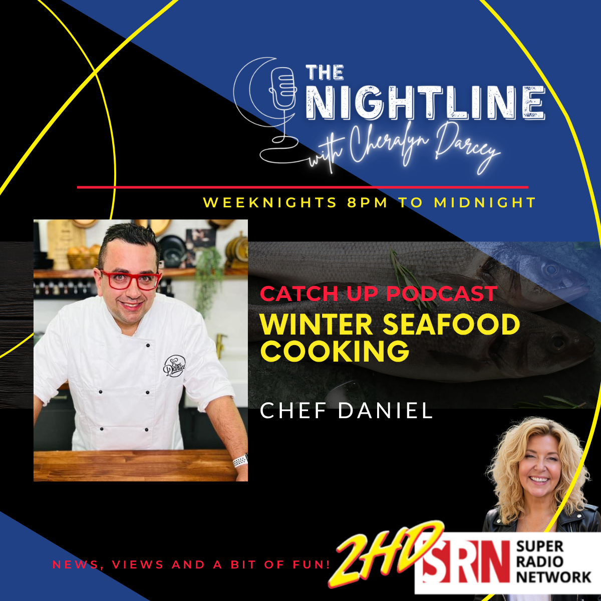 Chef Daniel: Winter Seafood Cooking 22 June 2026 episode artwork