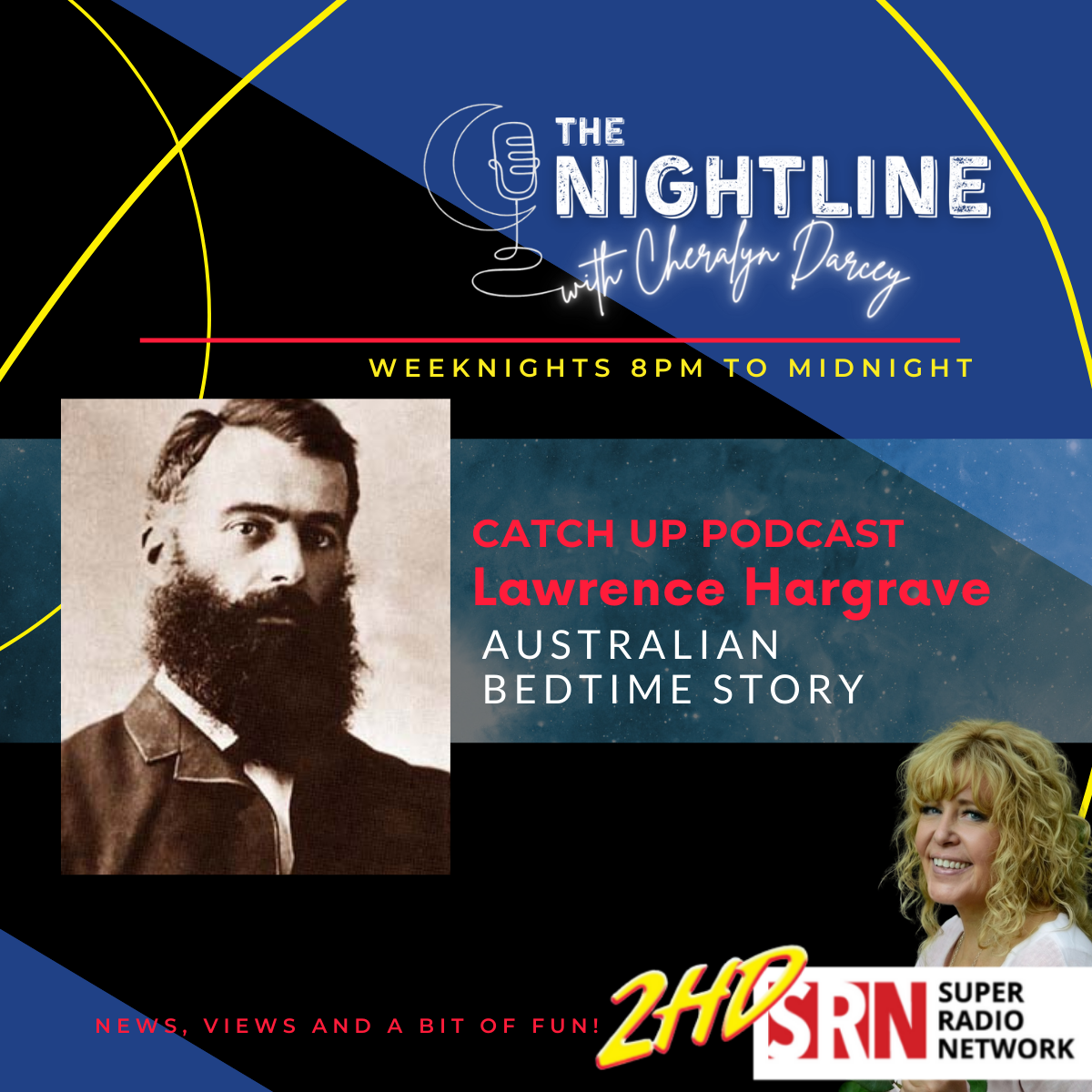 Australian Bedtime Story: Lawrence Hargrave Feb 2026 episode artwork
