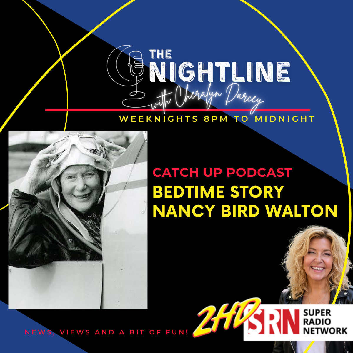 BEDTIME STORY: Nancy Bird Walton 17 June 2026 episode artwork