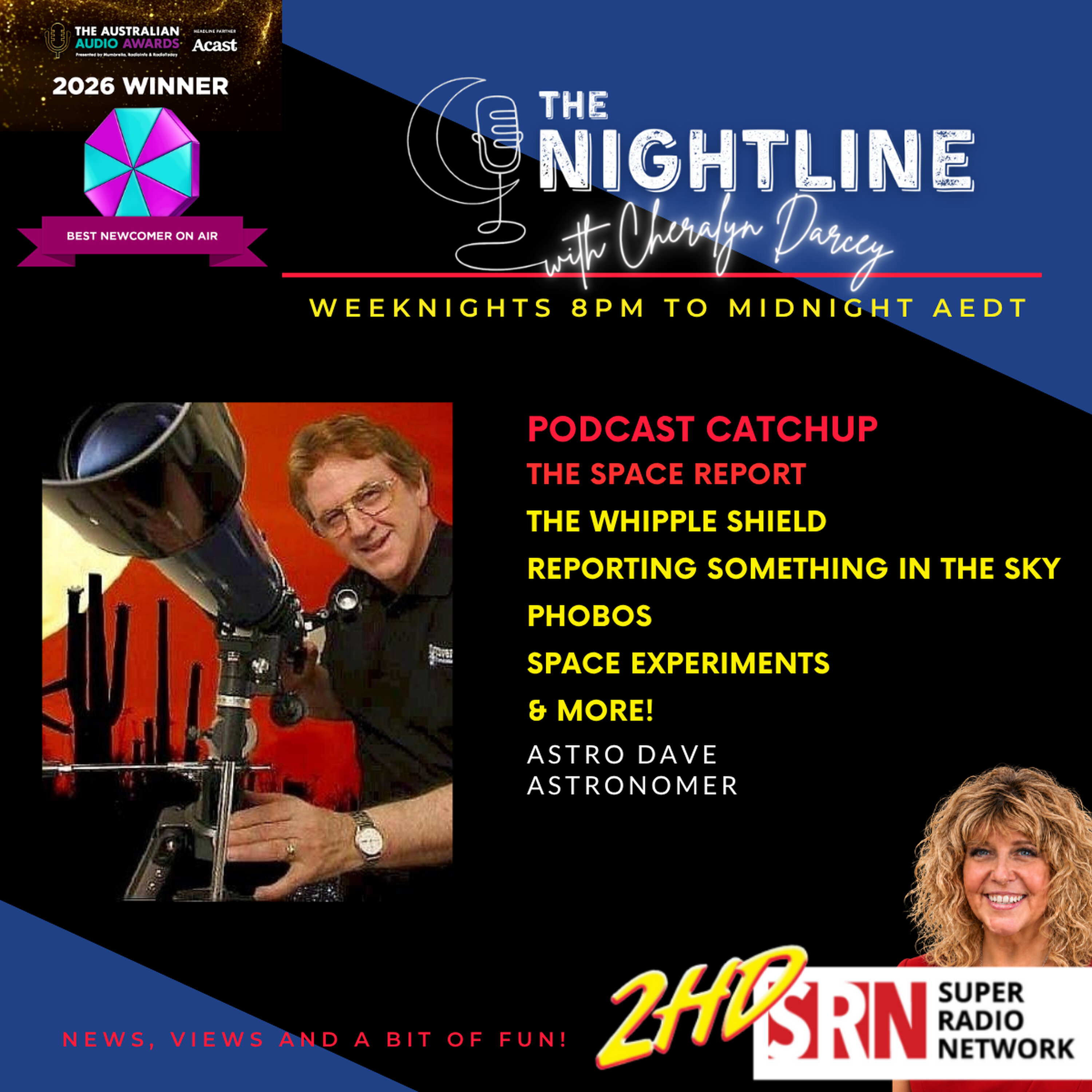SPACE REPORT with Astro Dave 14 October 2026