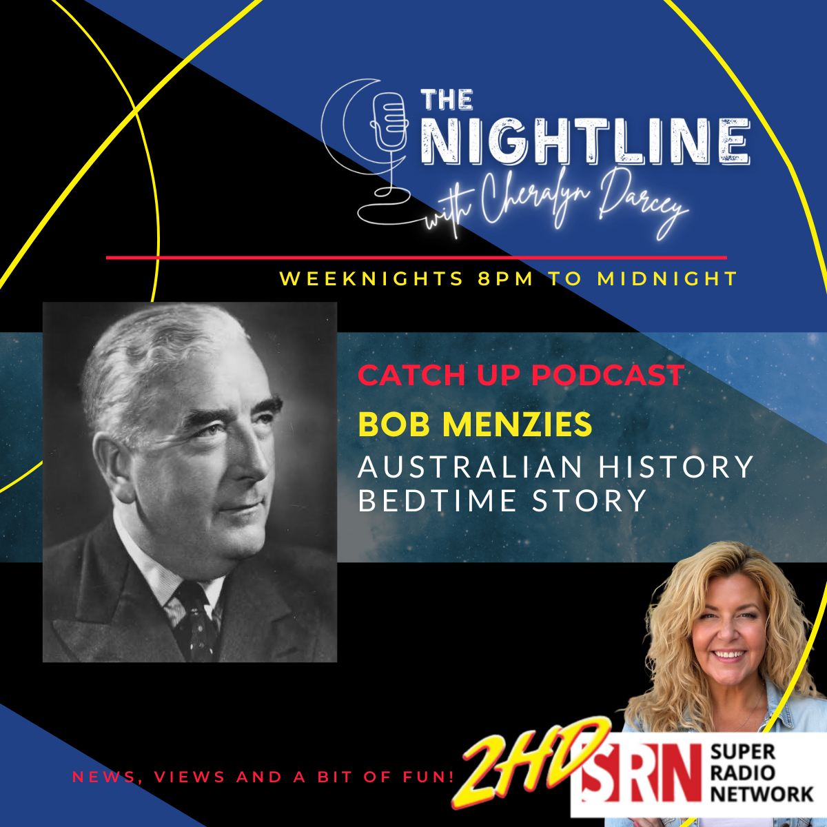 BEDTIME STORY:  Bob Menzies episode artwork