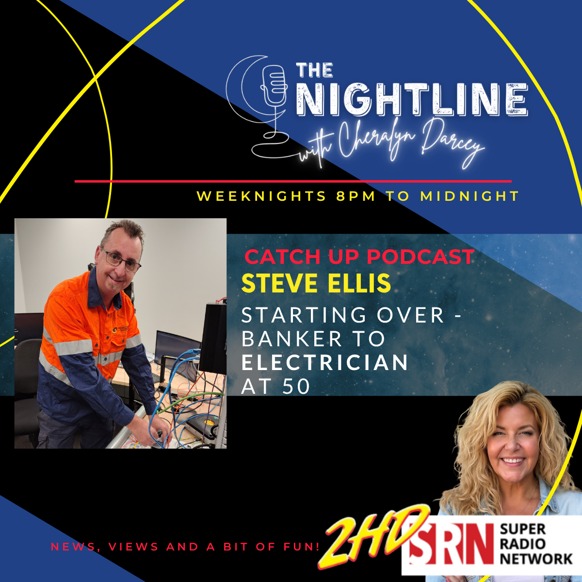 Steve Ellis - Banker to Electrician at 50