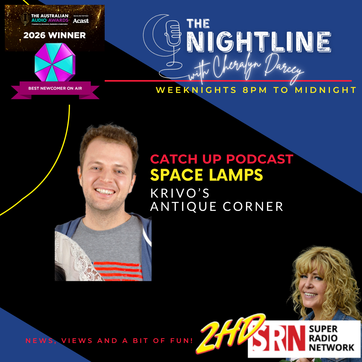 Krivo's Antique Corner: Space Lamps