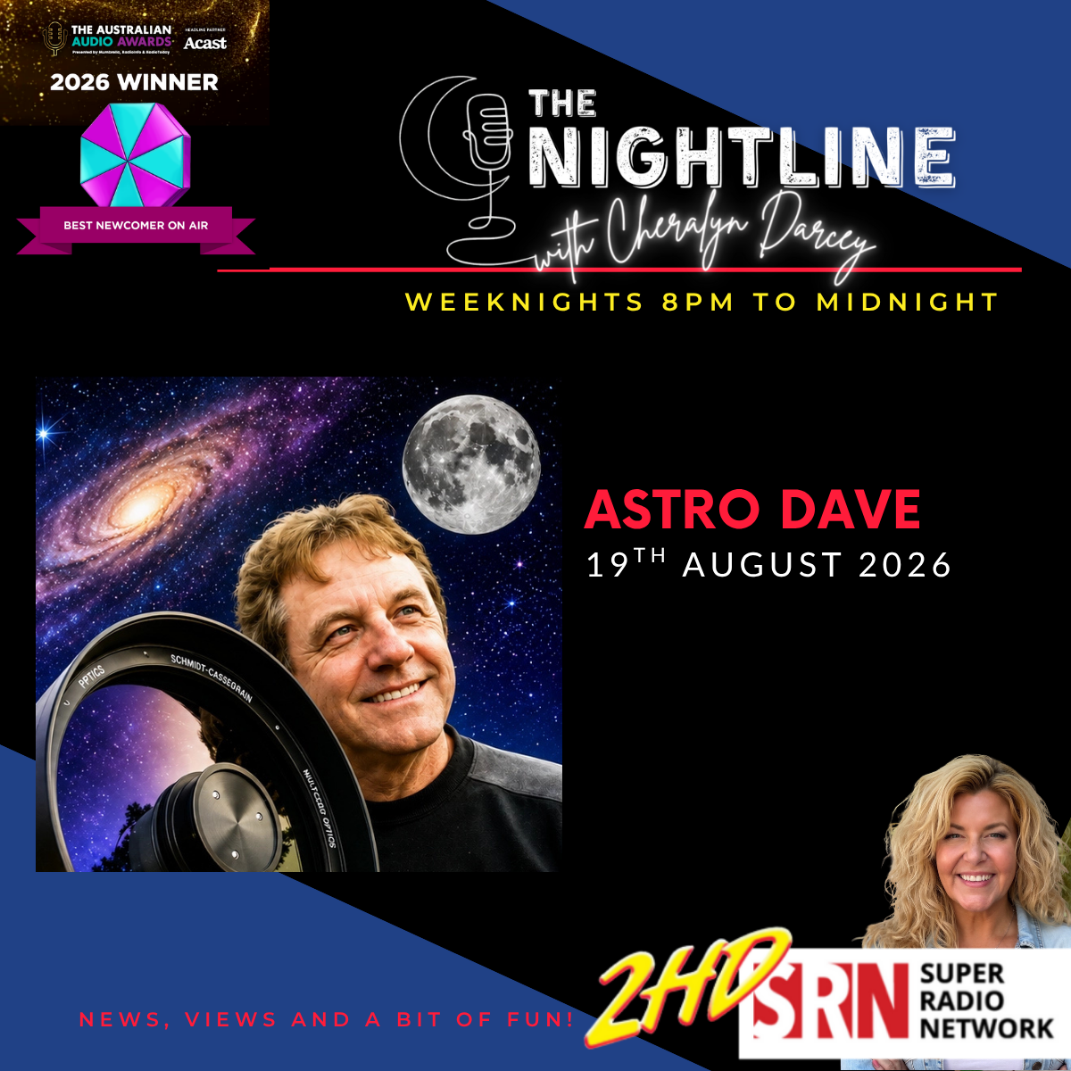 SPACE REPORT with Astro Dave 19 August 2026 episode artwork