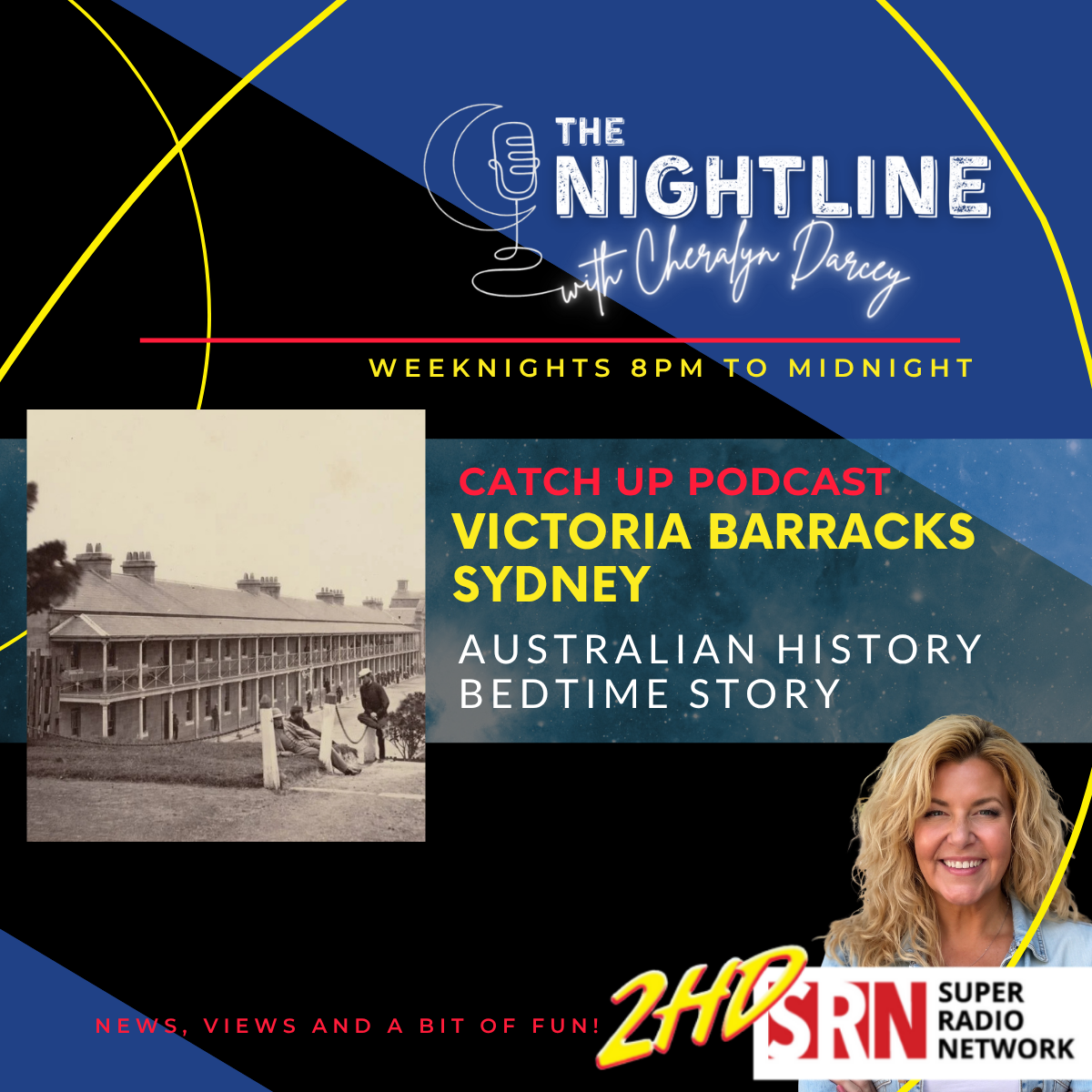 BEDTIME STORY: Victoria Barracks 25 May 2026 episode artwork