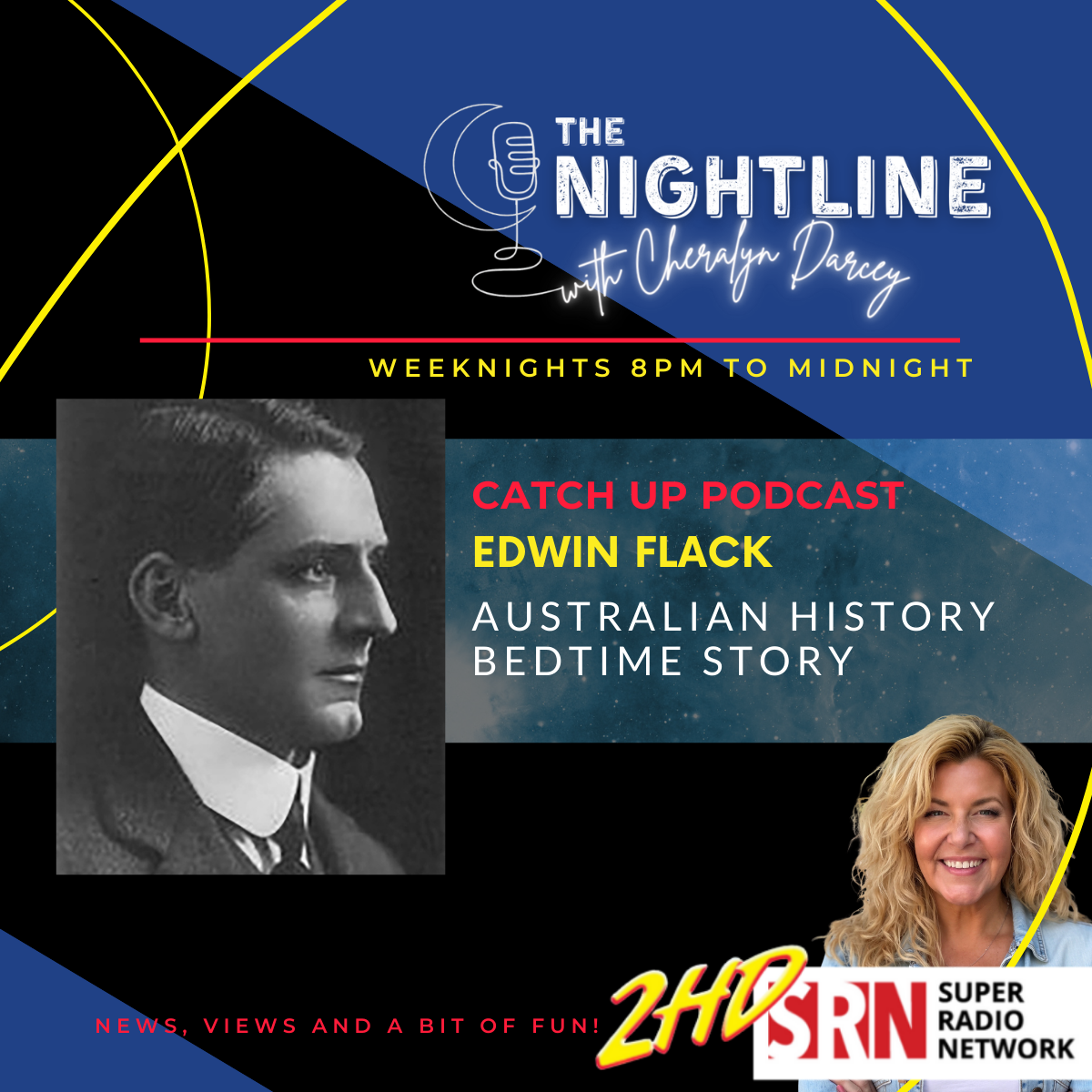 BEDTIME STORY: Edwin Flack episode artwork