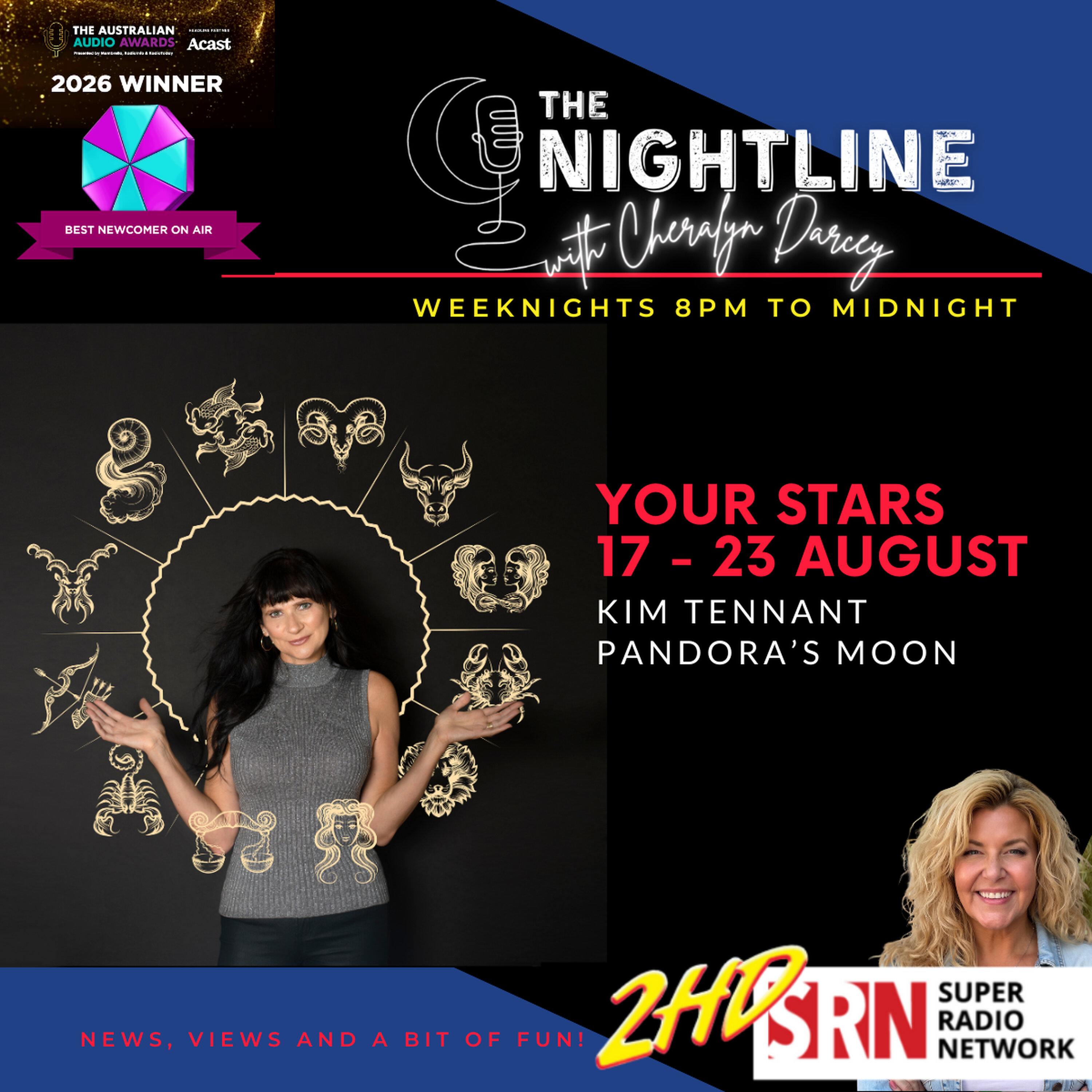 Your Stars with Kim Tennant 17 August 2026