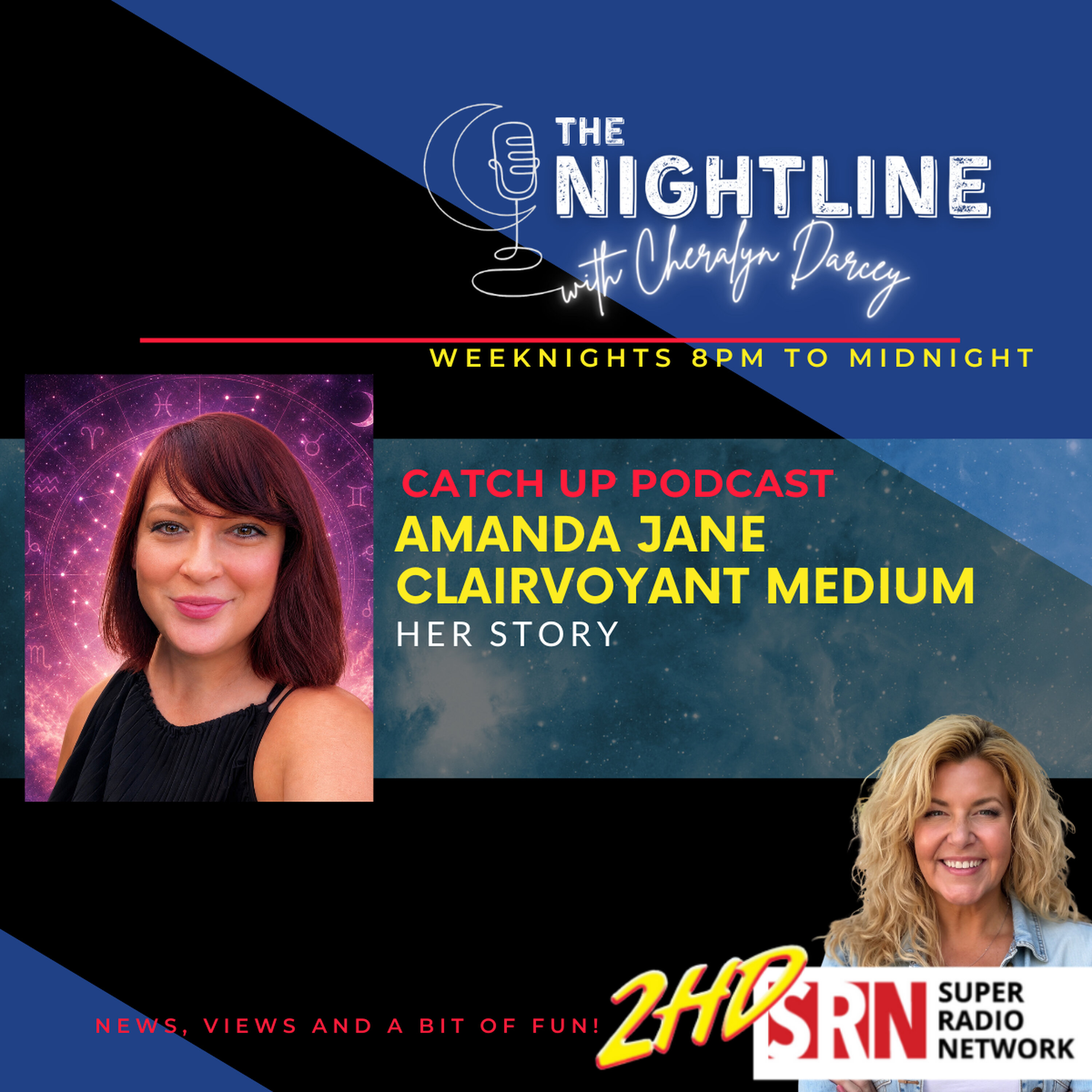 Amanda Jane Clairvoyant Medium: Her Story, Listener's Questions 03 July 2026