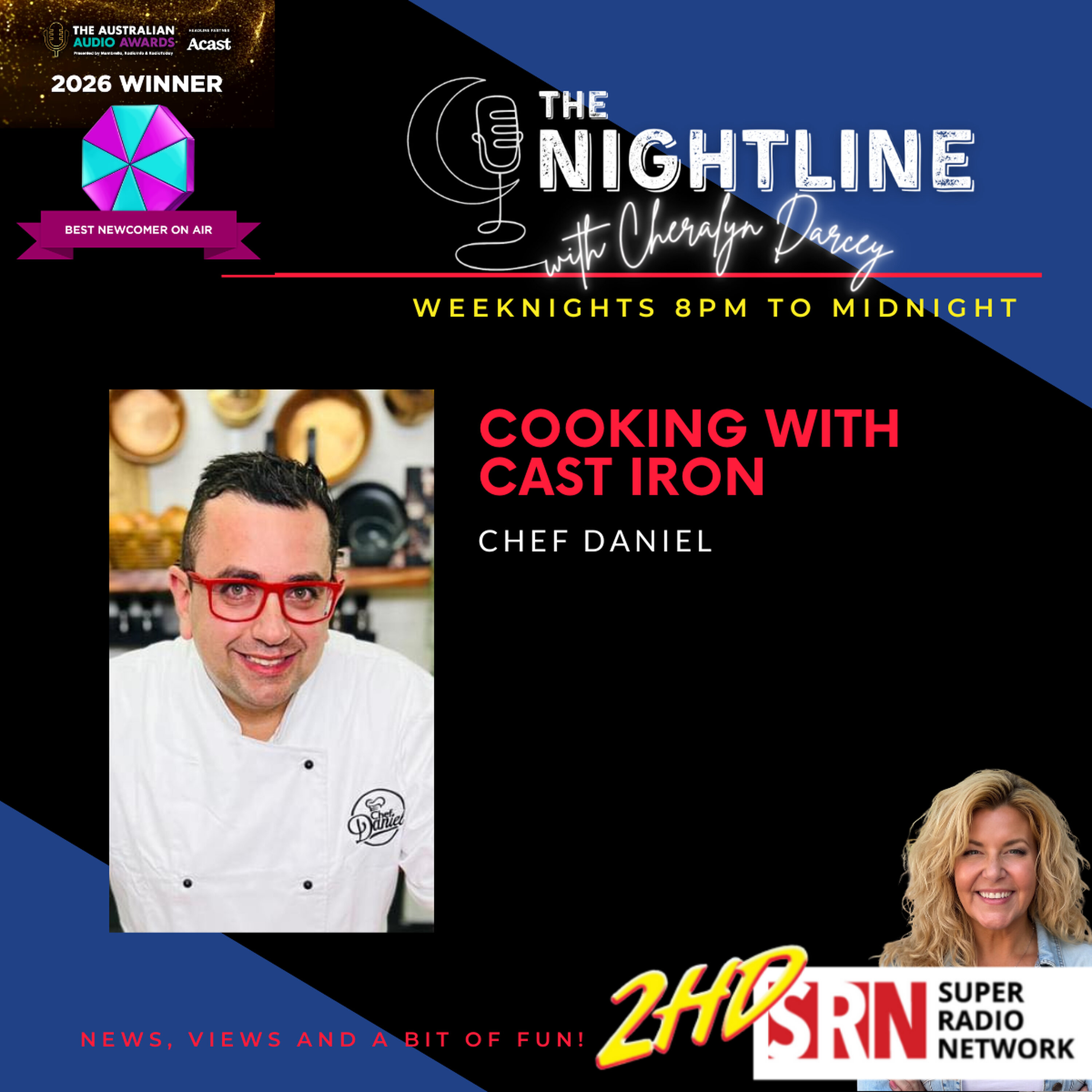 Chef Daniel: Cooking with Cast Iron 17 August 2026
