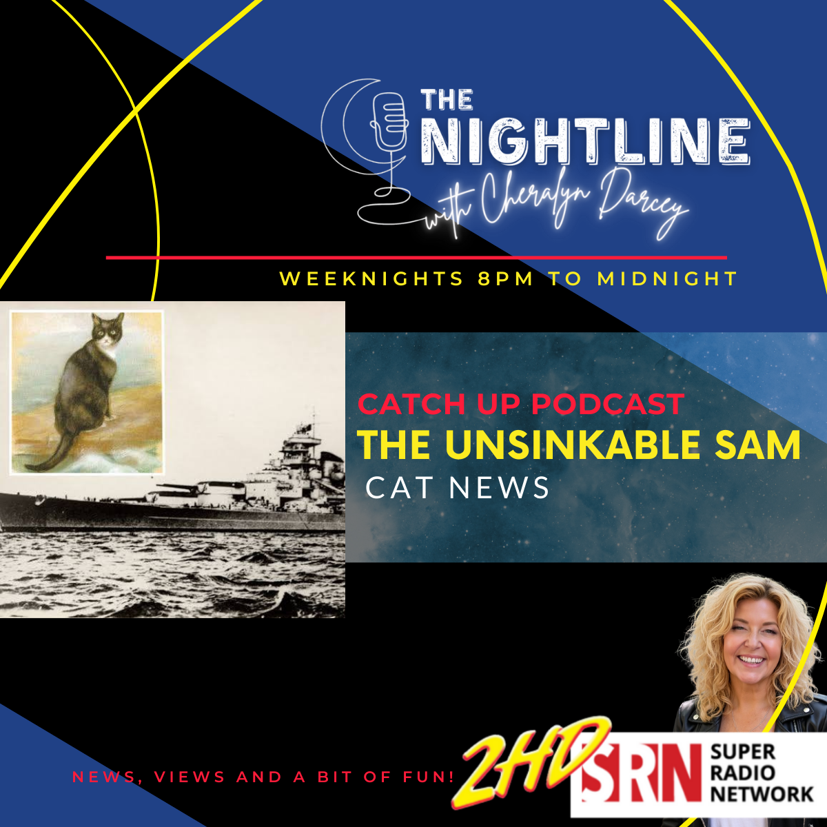 CAT NEWS Unsinkable Sam episode artwork