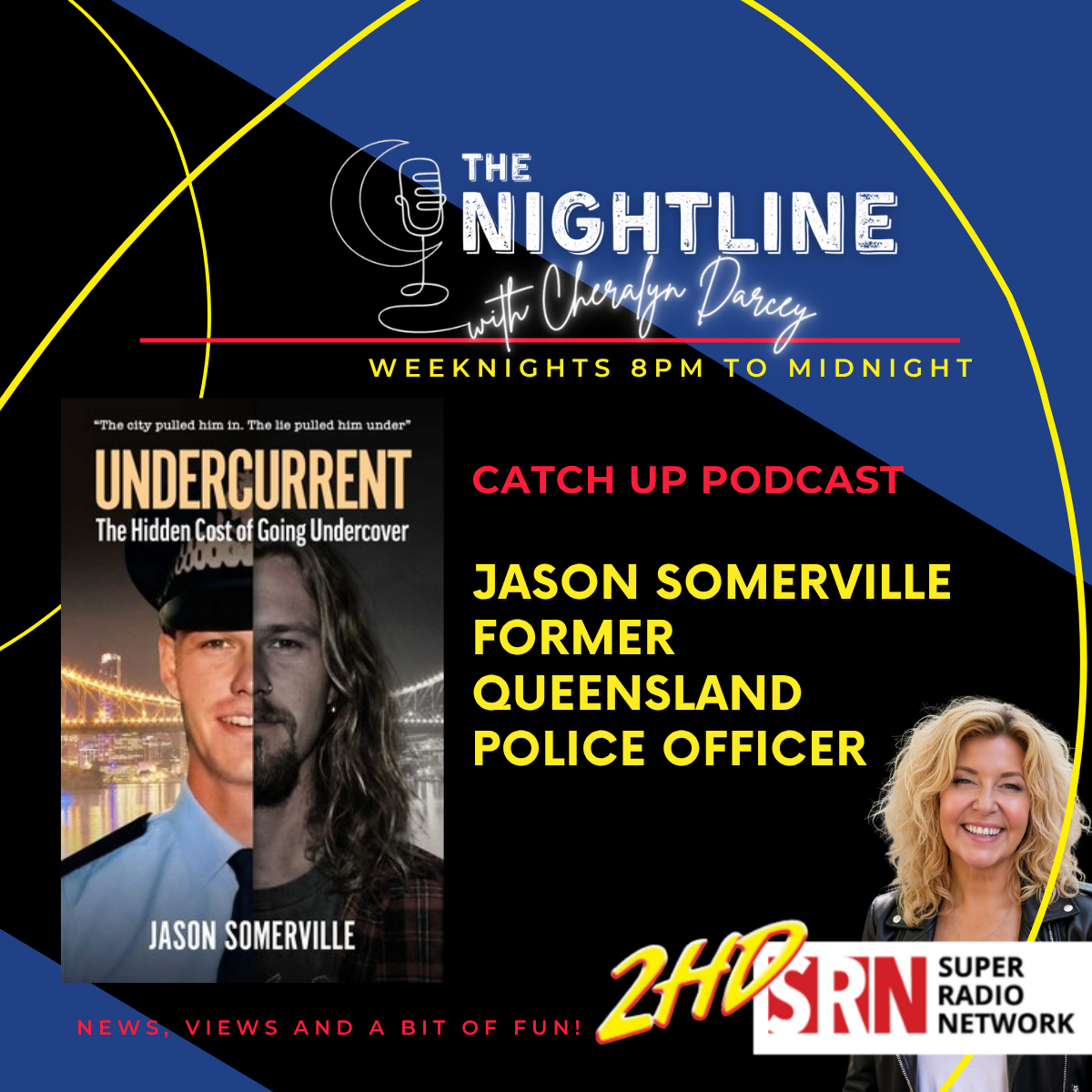 THE COST OF UNDERCOVER - Jason Somerville Former Queensland Police Officer 12 June 2026 episode artwork