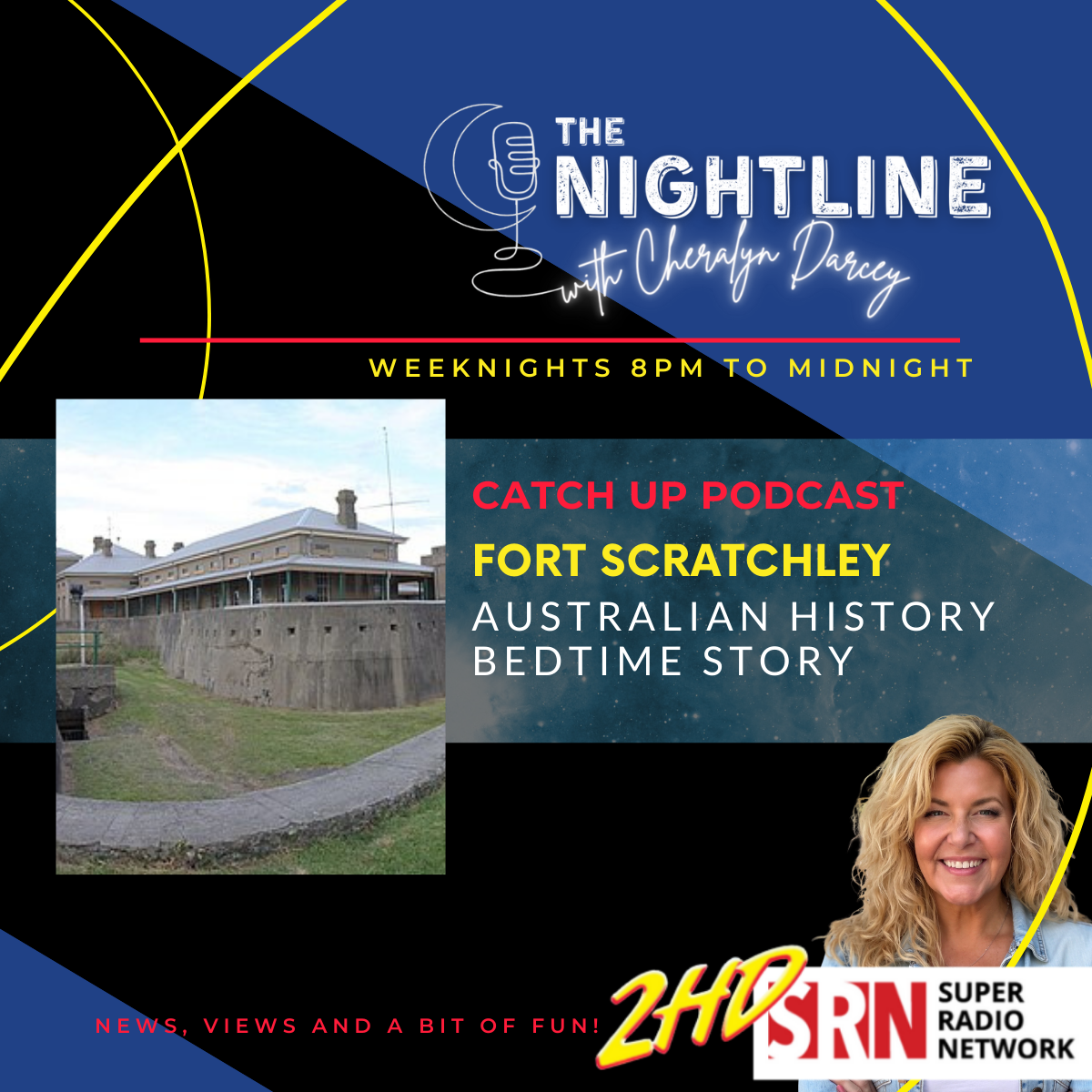 BEDTIME STORY:  Fort Scratchley episode artwork