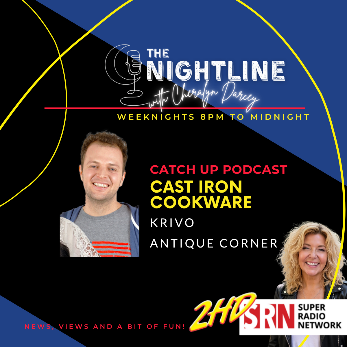 Krivo's Antique Corner:  Cast Iron Cookware 05 May 2026 episode artwork