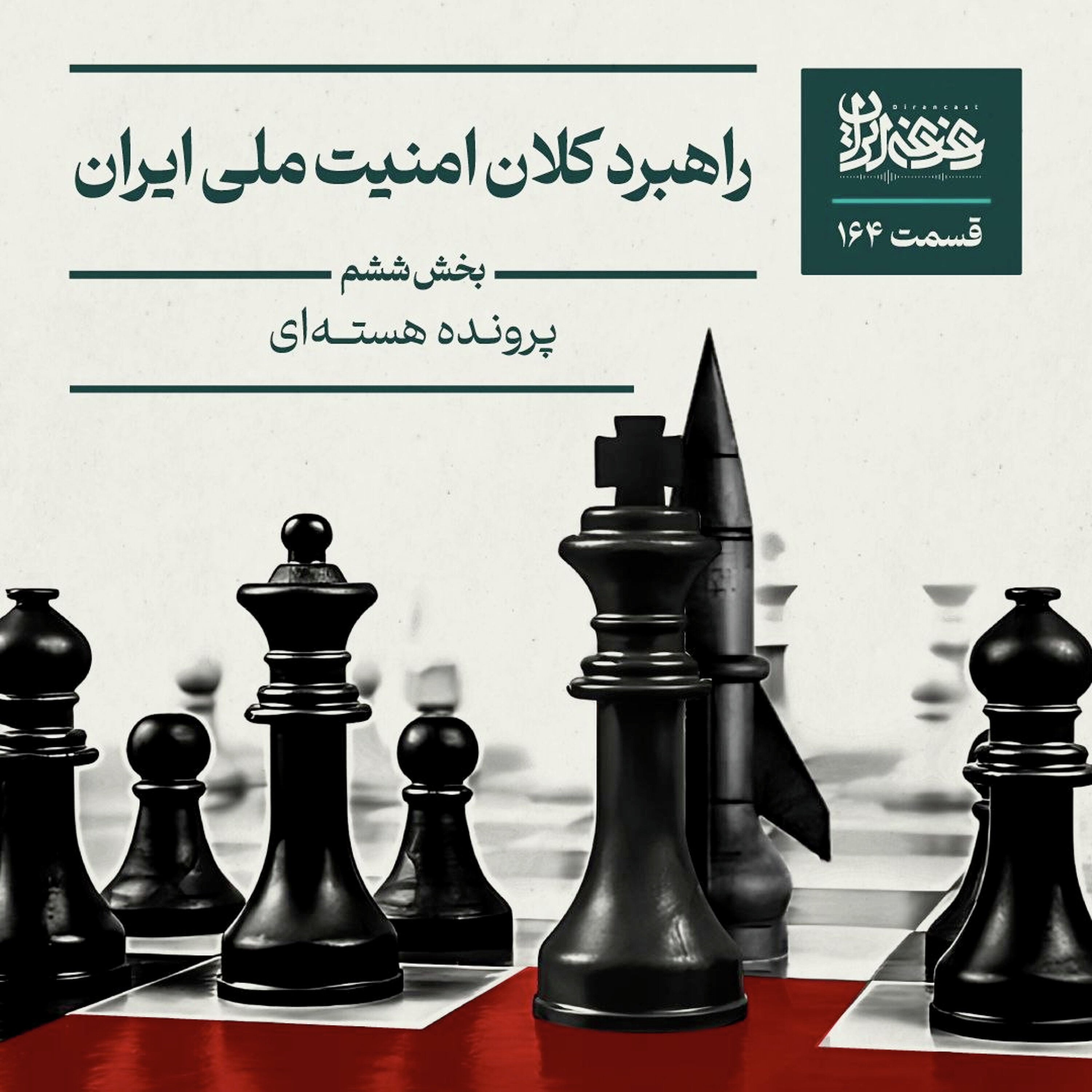 قسمت صدوشصتوچهار پادکست دغدغه ایران - راهبرد کلان امنیت ملی ایران: پرونده هستهای و هزینهها episode artwork