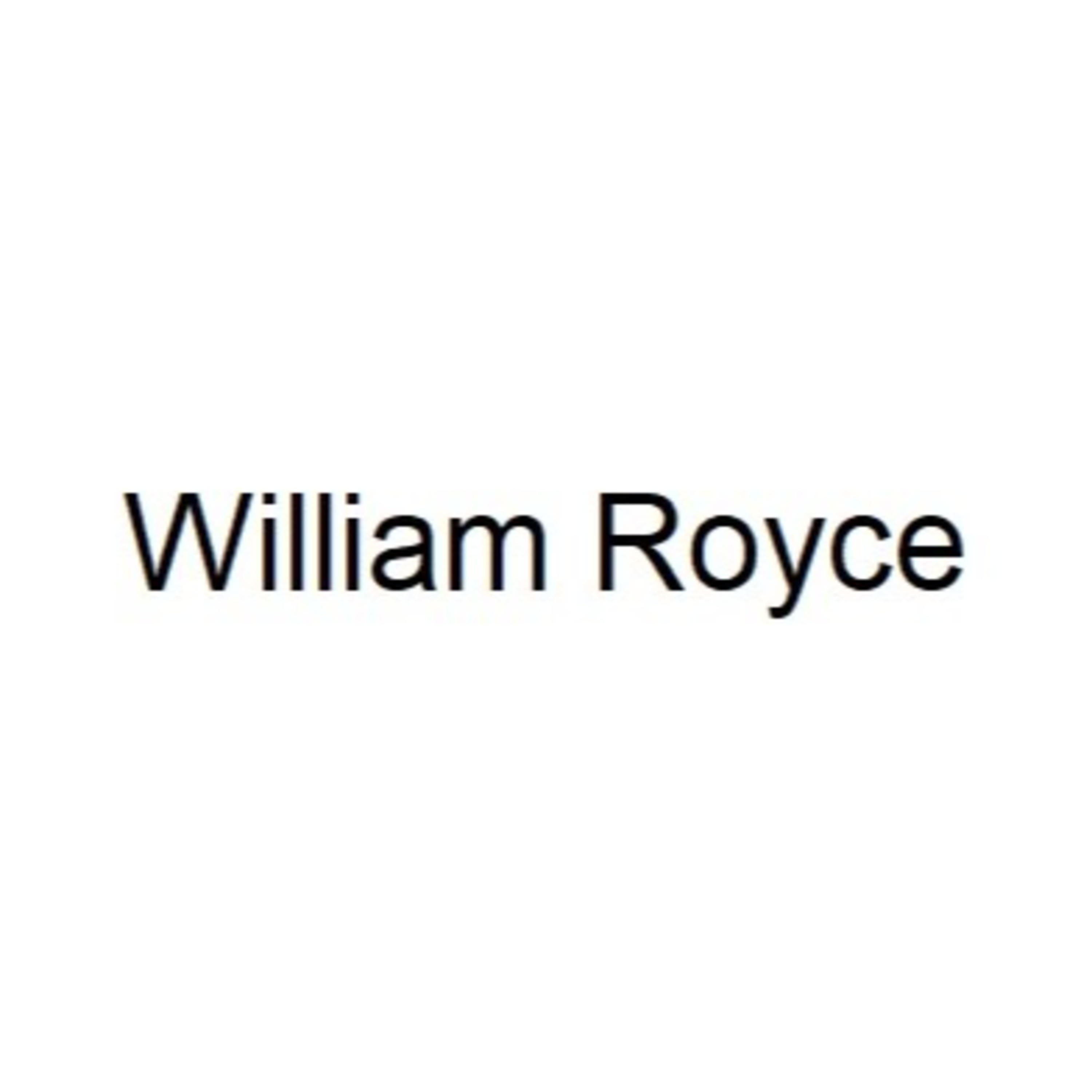 Royce, William
