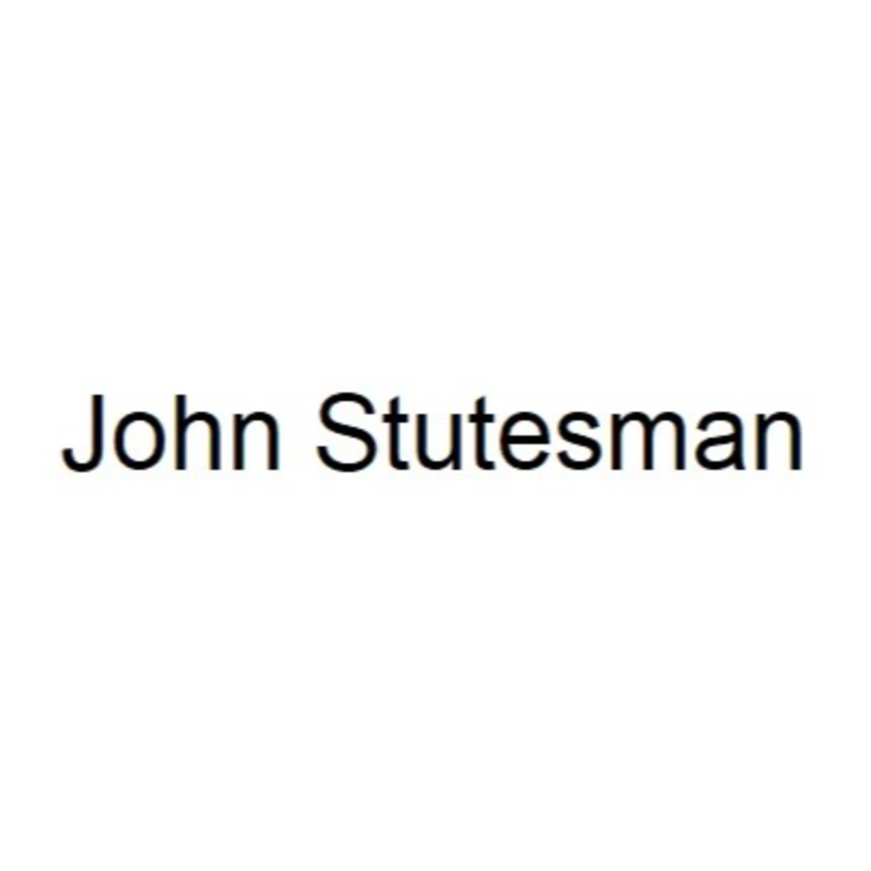 Stutesman, John