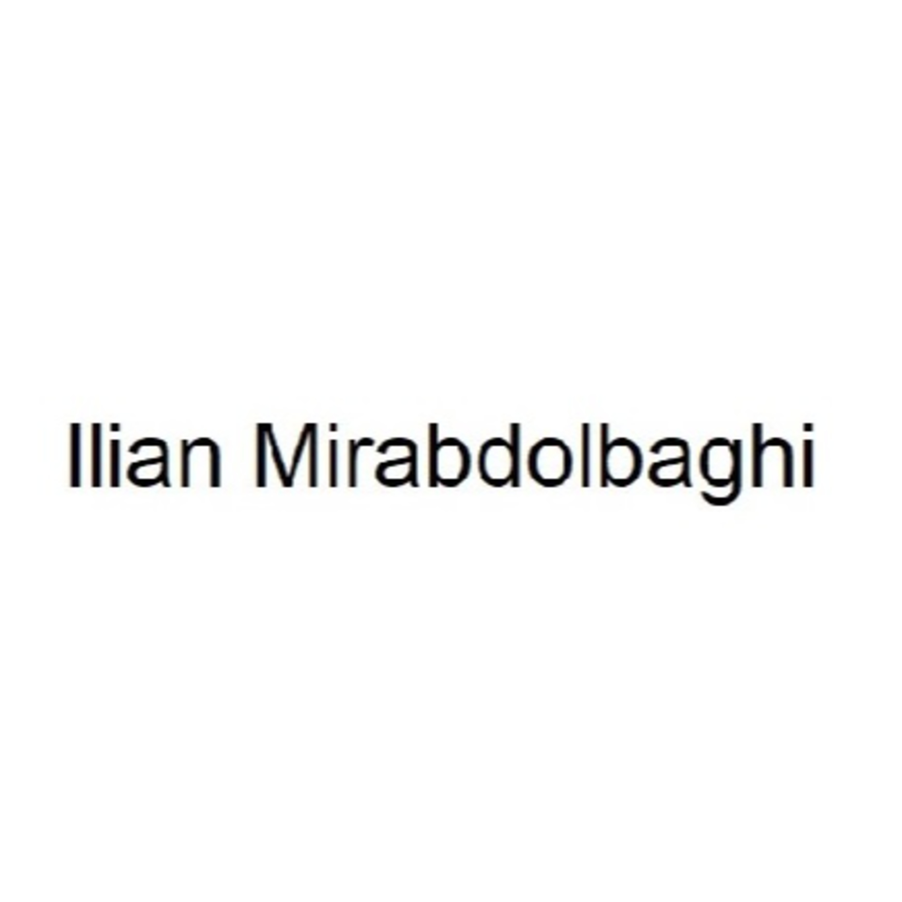 Mirabdolbaghi, Ilian