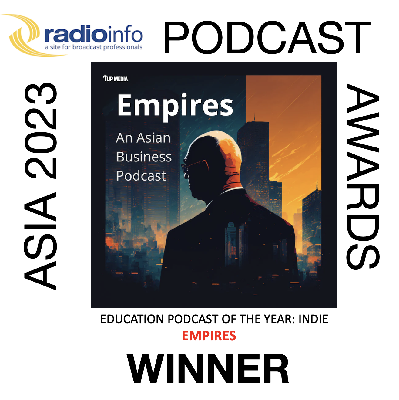 Empires:  Best Education Podcast - Indie - 1UpMedia