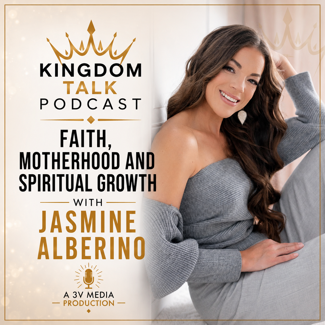 #22- Faith, Motherhood & Spiritual Perseverance with Jasmine Alberino episode artwork