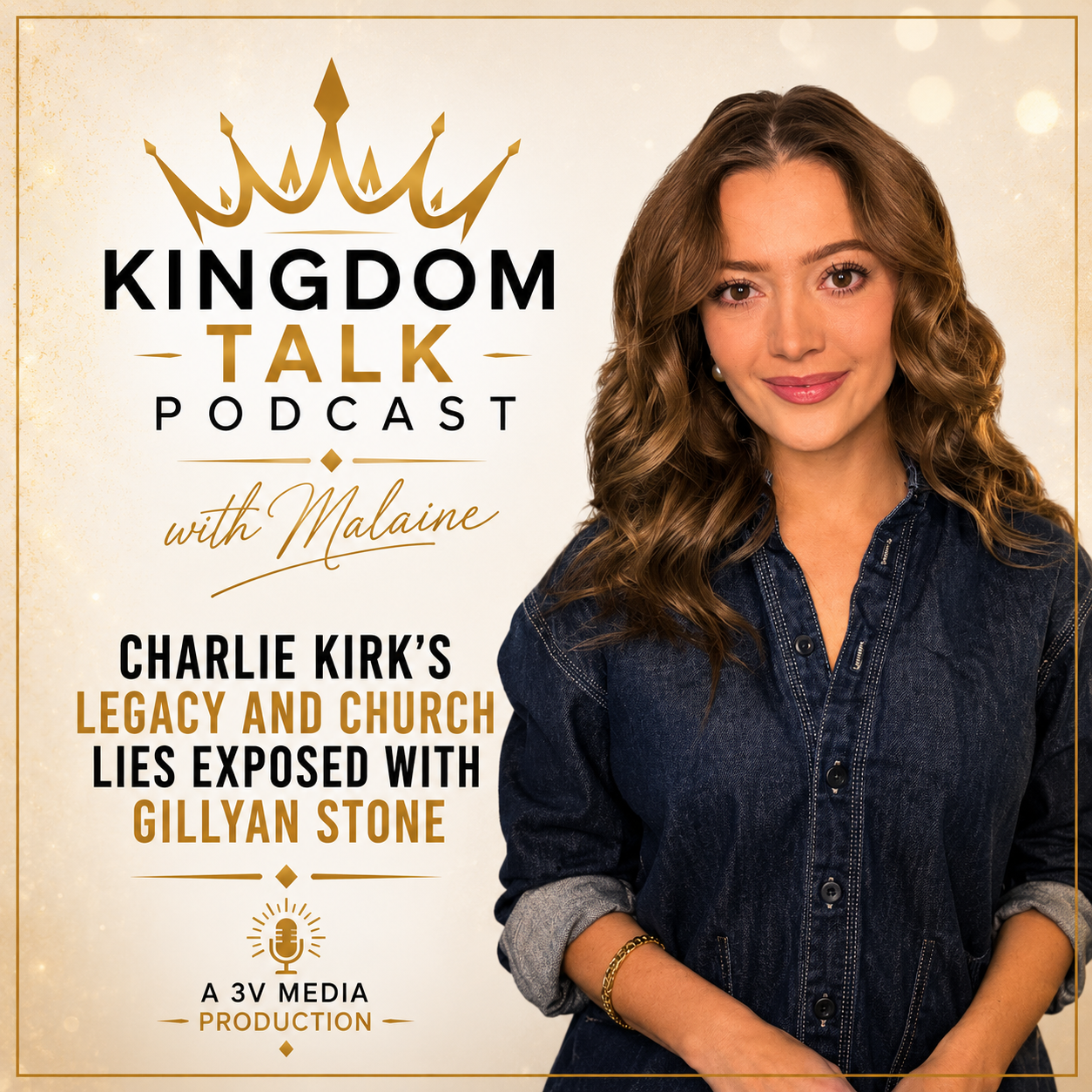 #19- The impact & legacy of Charlie Kirk & church lies exposed with Gillyan Stone episode artwork