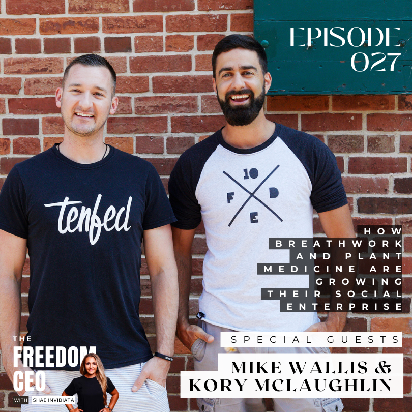 The Freedom CEO with Shae Invidiata