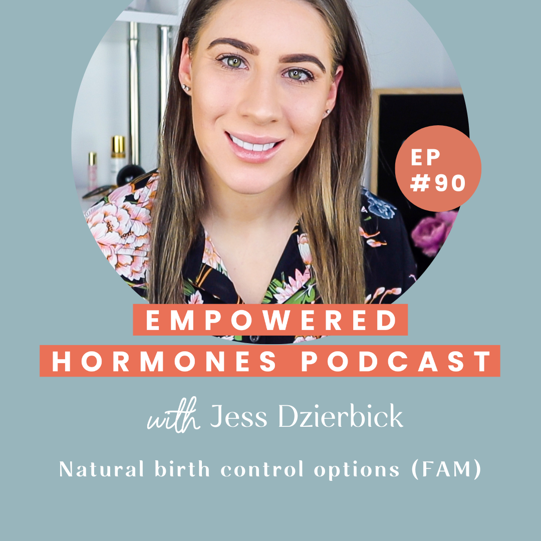 #90 Natural birth control options with Fertility Awareness Instructor Jess Dzierbicki episode artwork