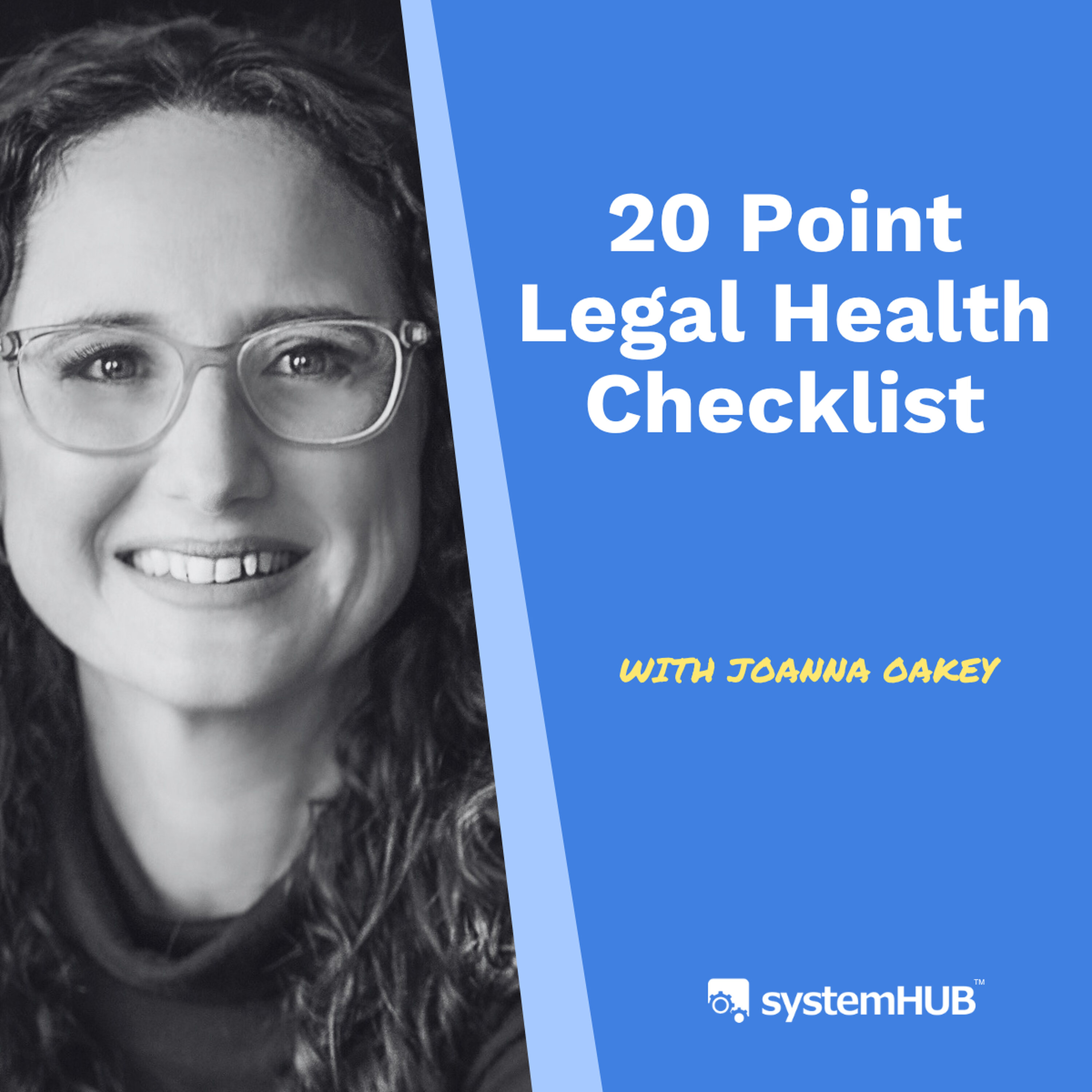 20 Point Legal Health Checklist with Joanna Oakey