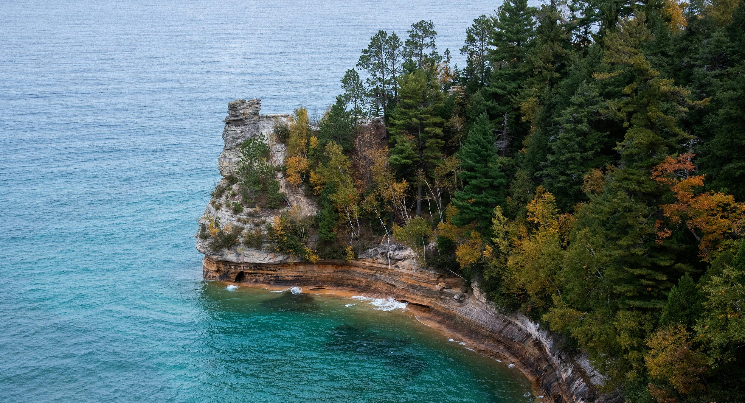 Why does Michigan have two peninsulas?