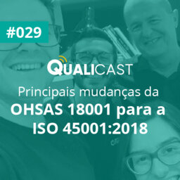 #029 – Principais mudanças da OHSAS 18001 para a ISO 45001:2018