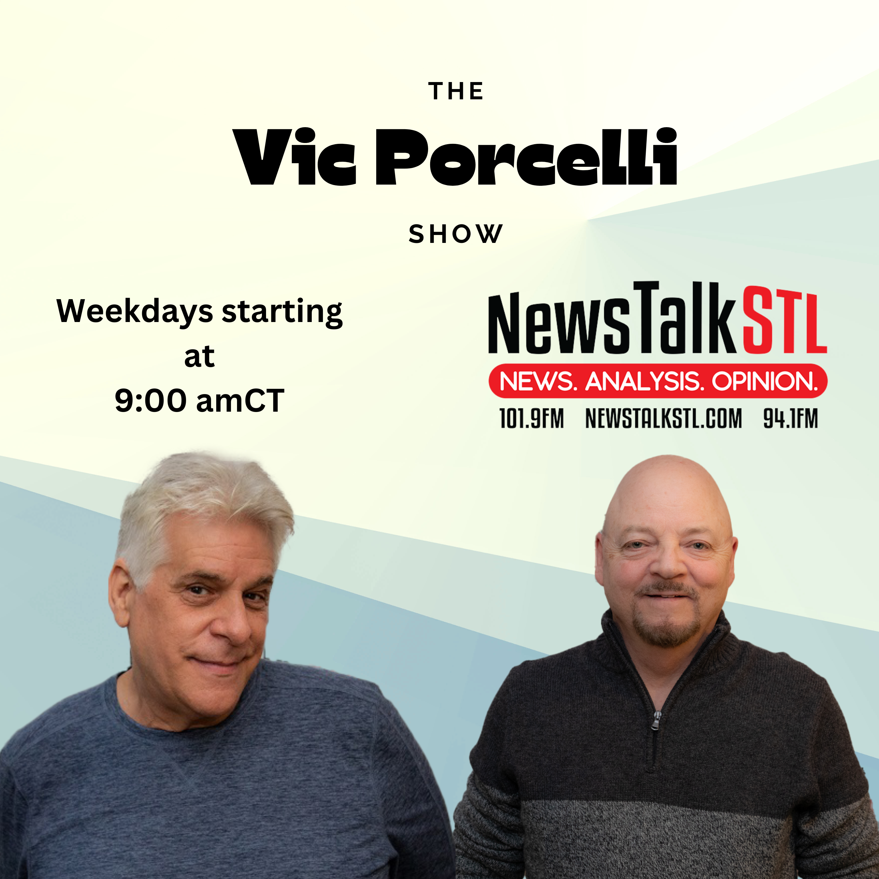 THOM WELLINGTON on THE VIC PORCELLI SHOW-05-03-24