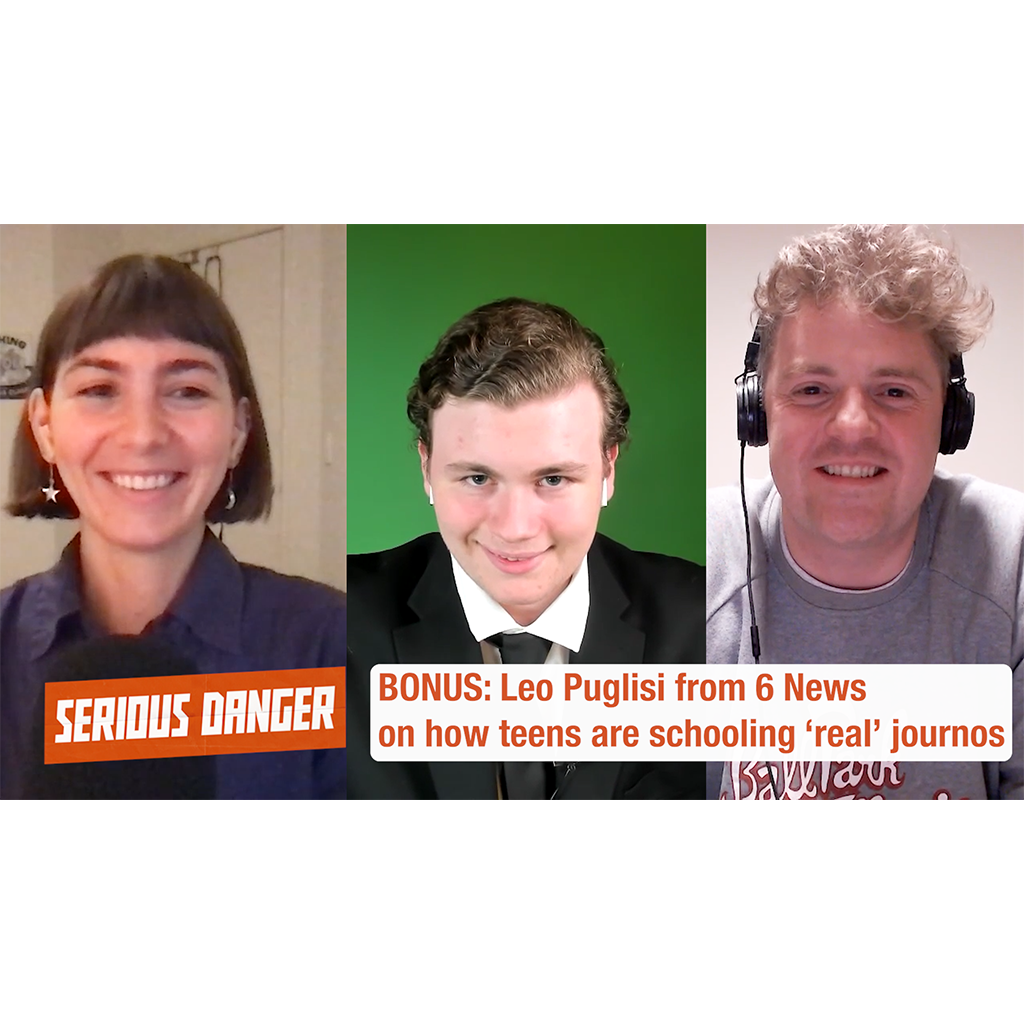 TEASER: Leo Puglisi from 6 News on how teens are schooling ‘real’ journos