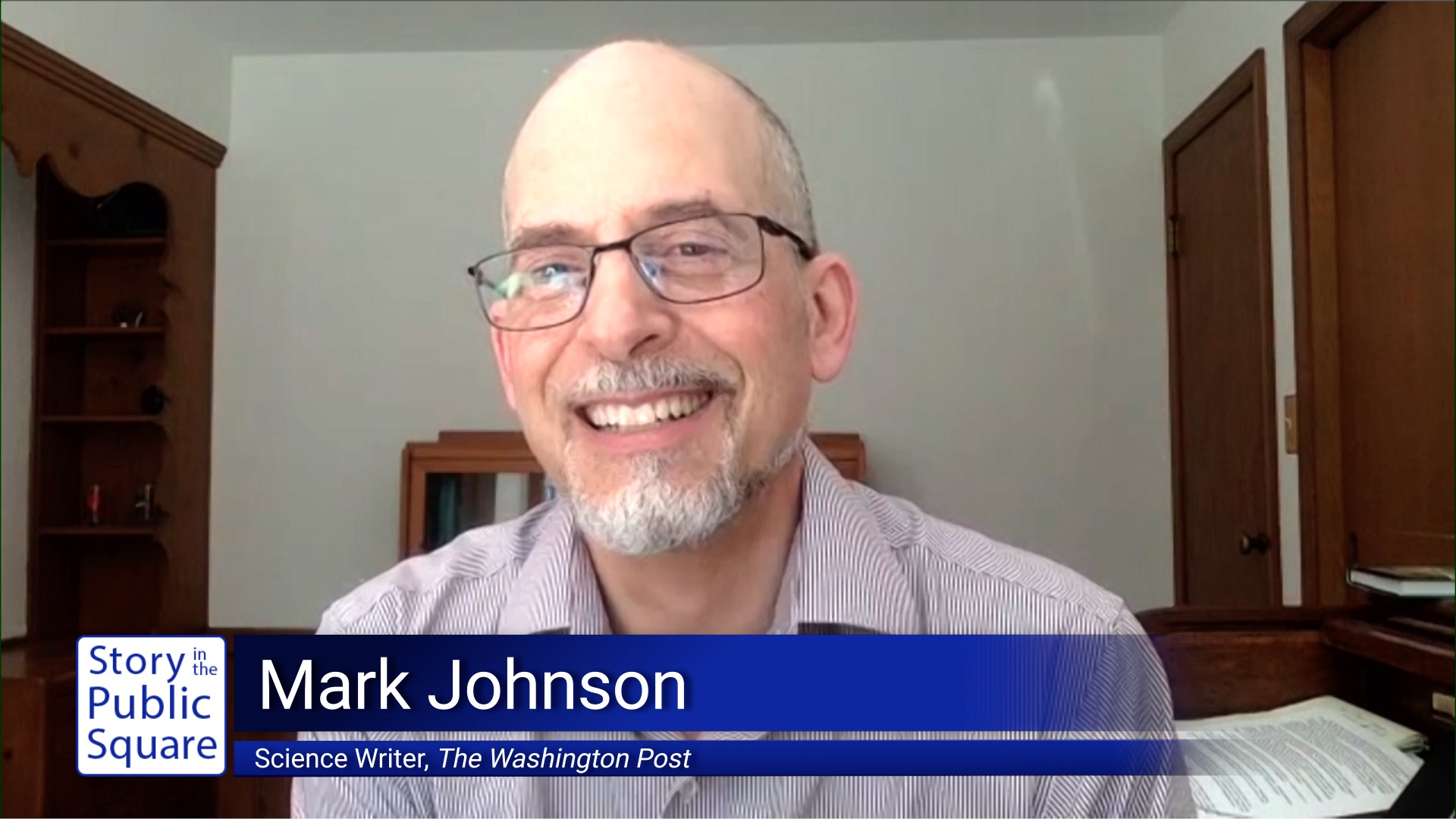 Mark Johnson on Building Empathy in his Science Reporting